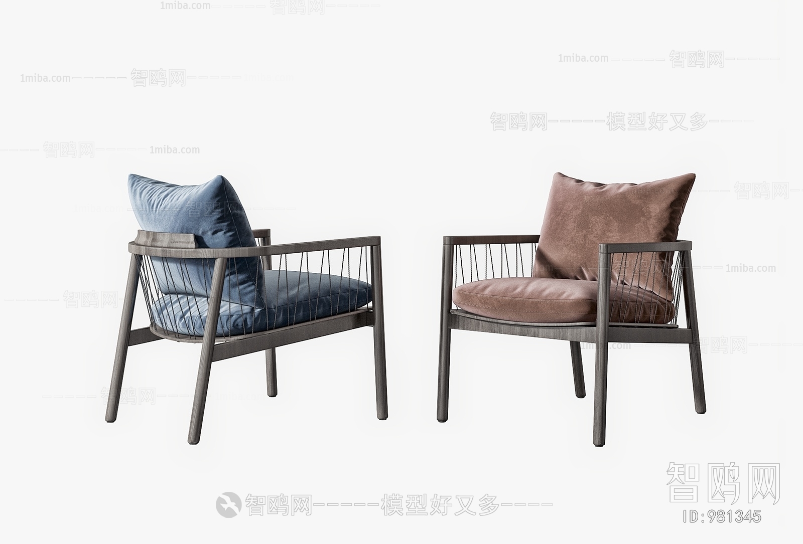 New Chinese Style Lounge Chair