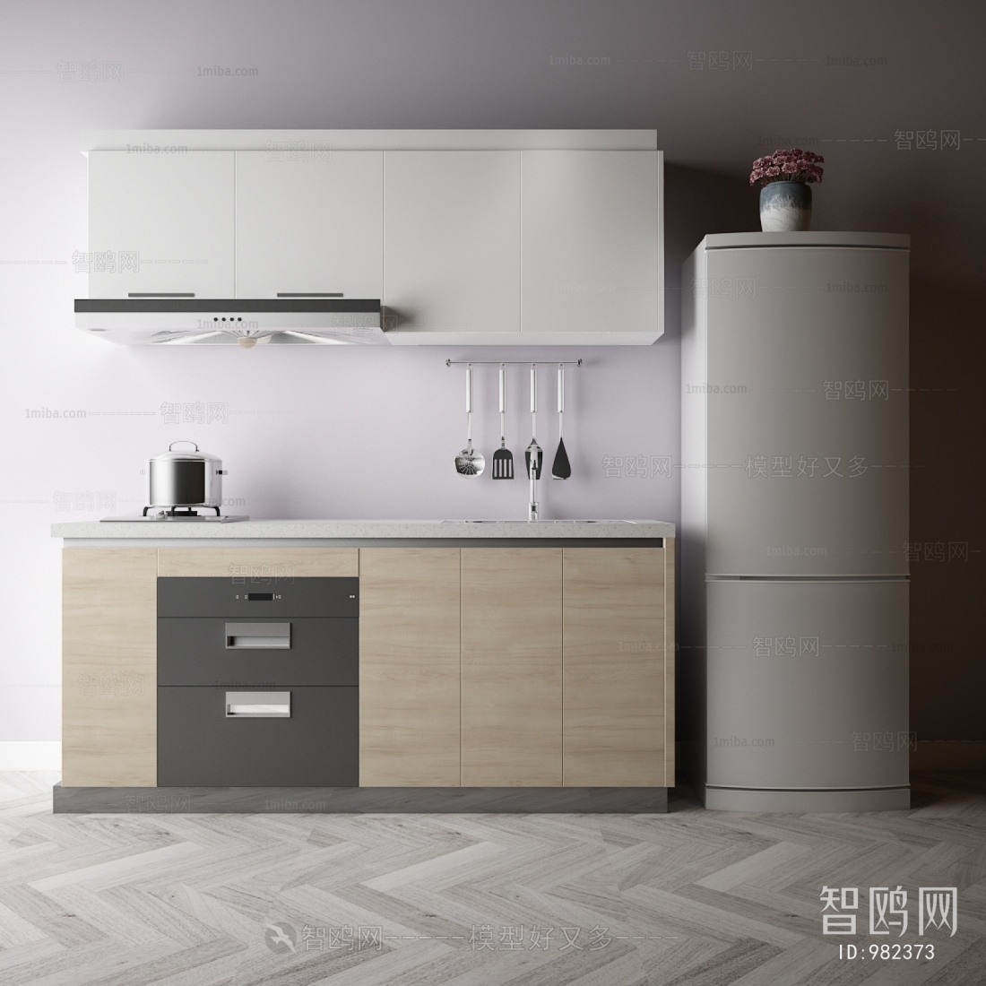 Modern Kitchen Cabinet