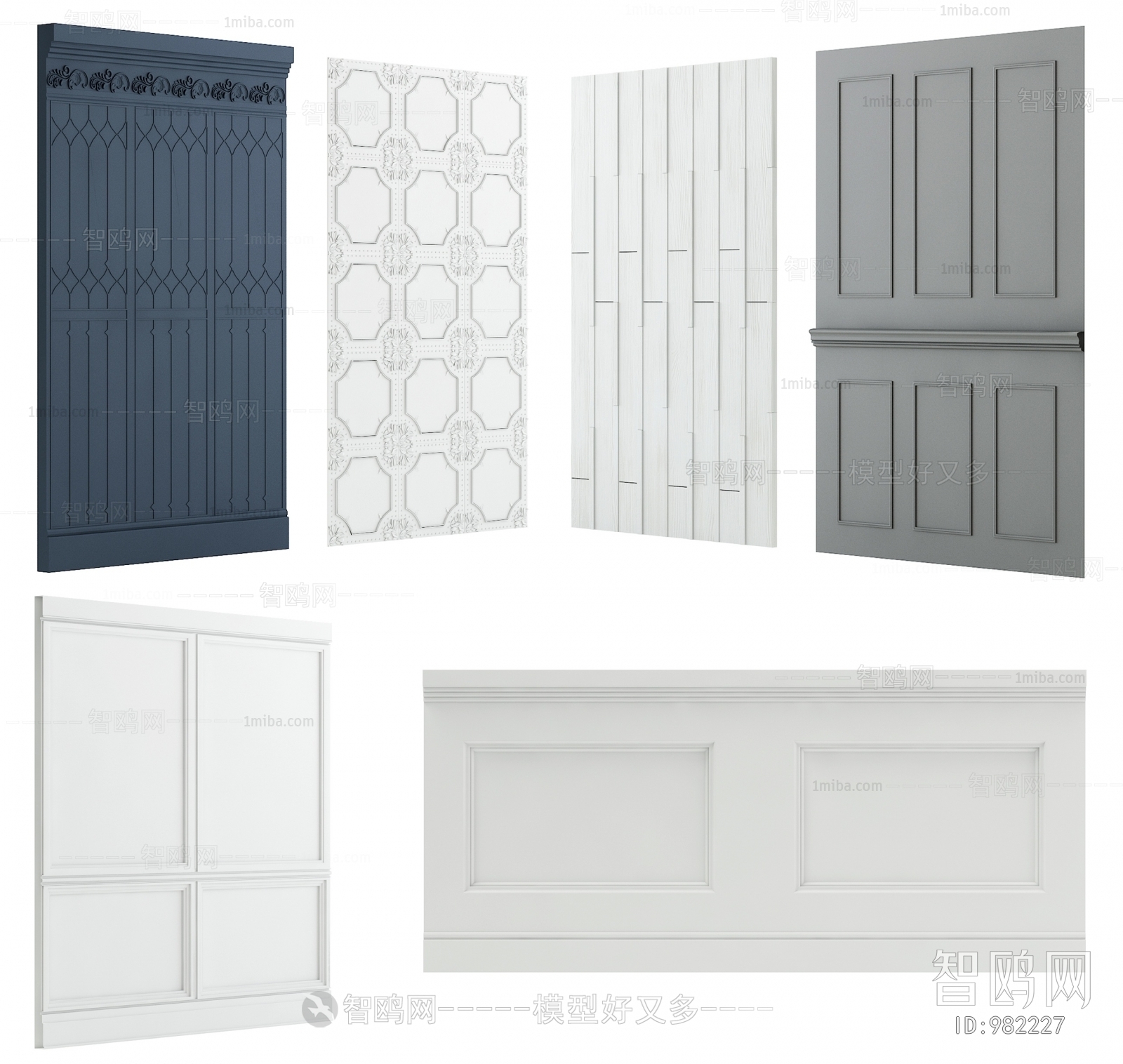 Simple European Style Panels