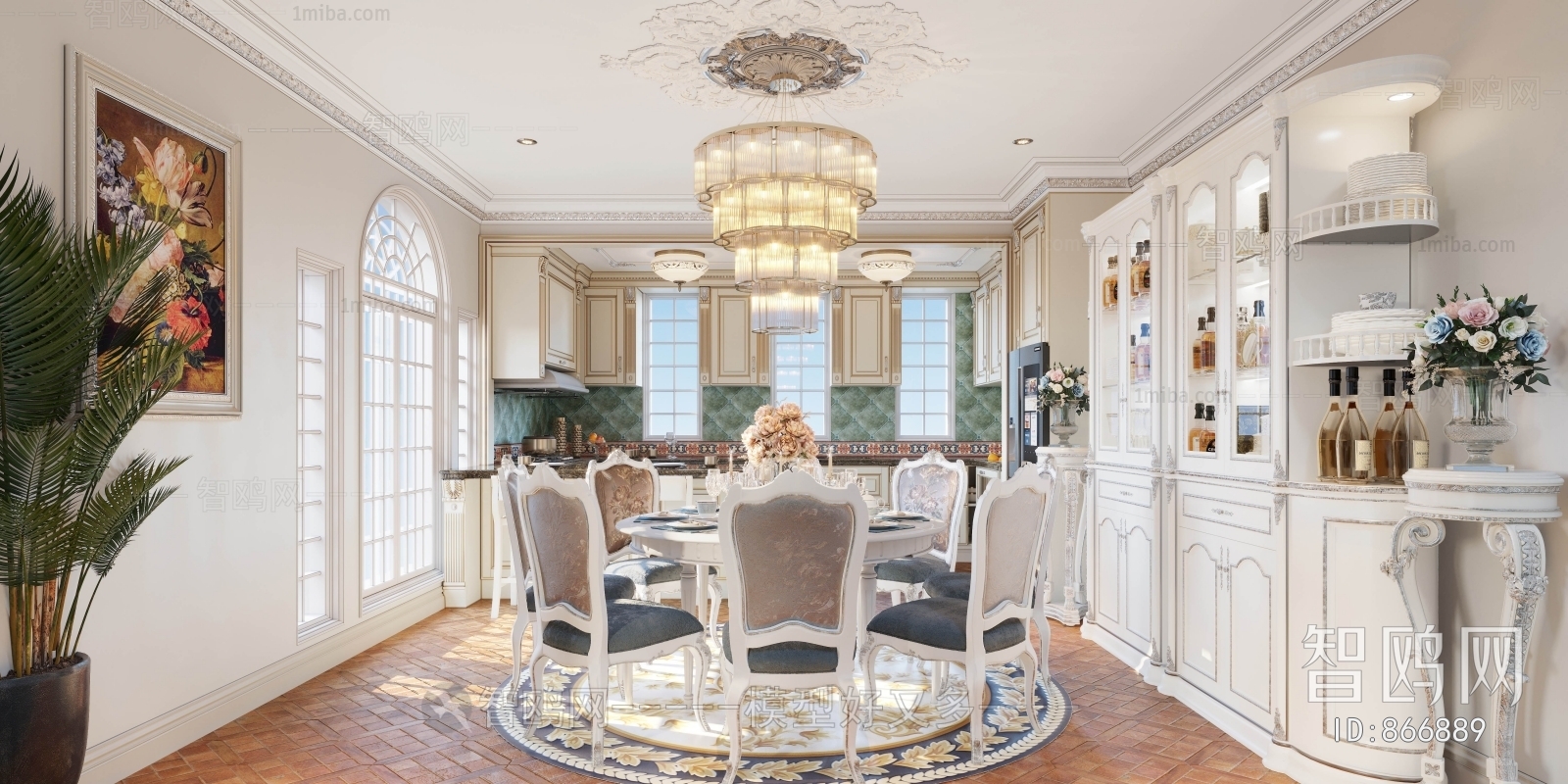 European Style Dining Room