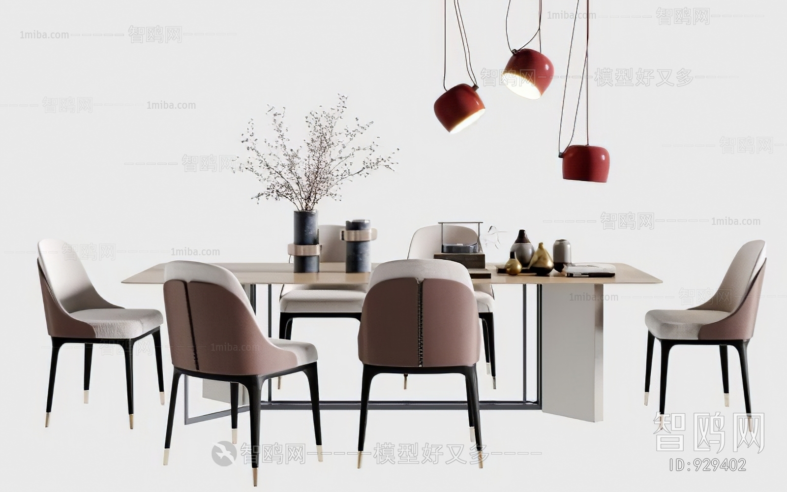 Post Modern Style Dining Table And Chairs