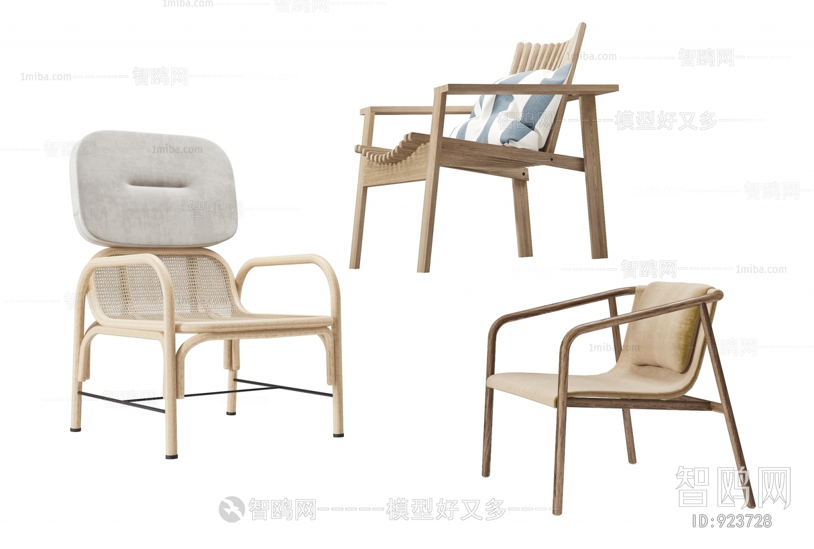 New Chinese Style Lounge Chair