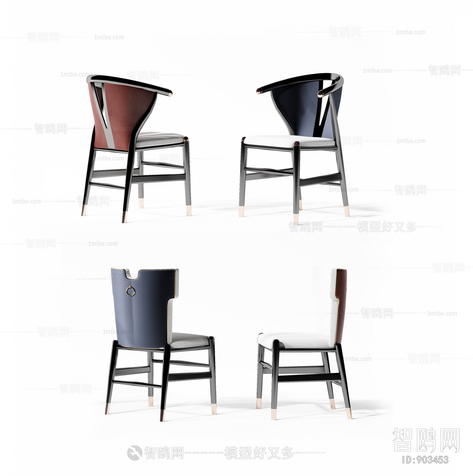 New Chinese Style Single Chair