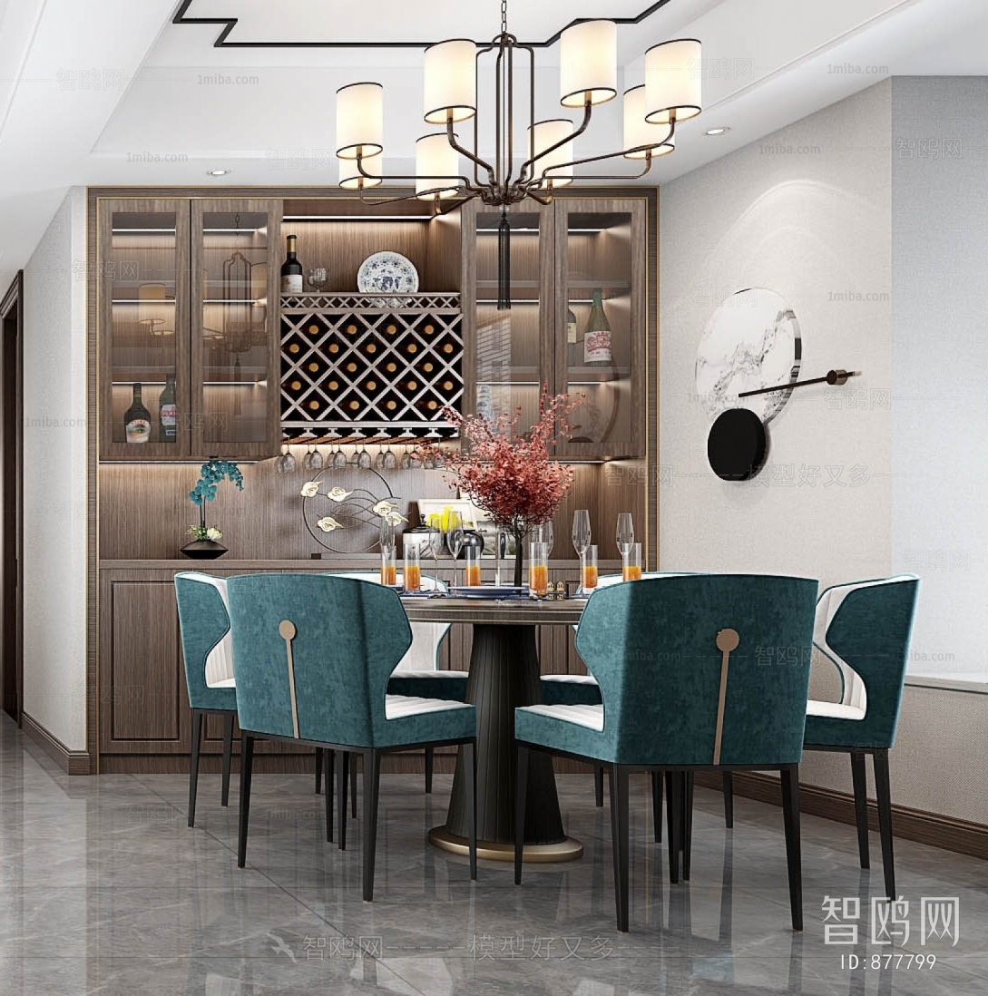 New Chinese Style Dining Room