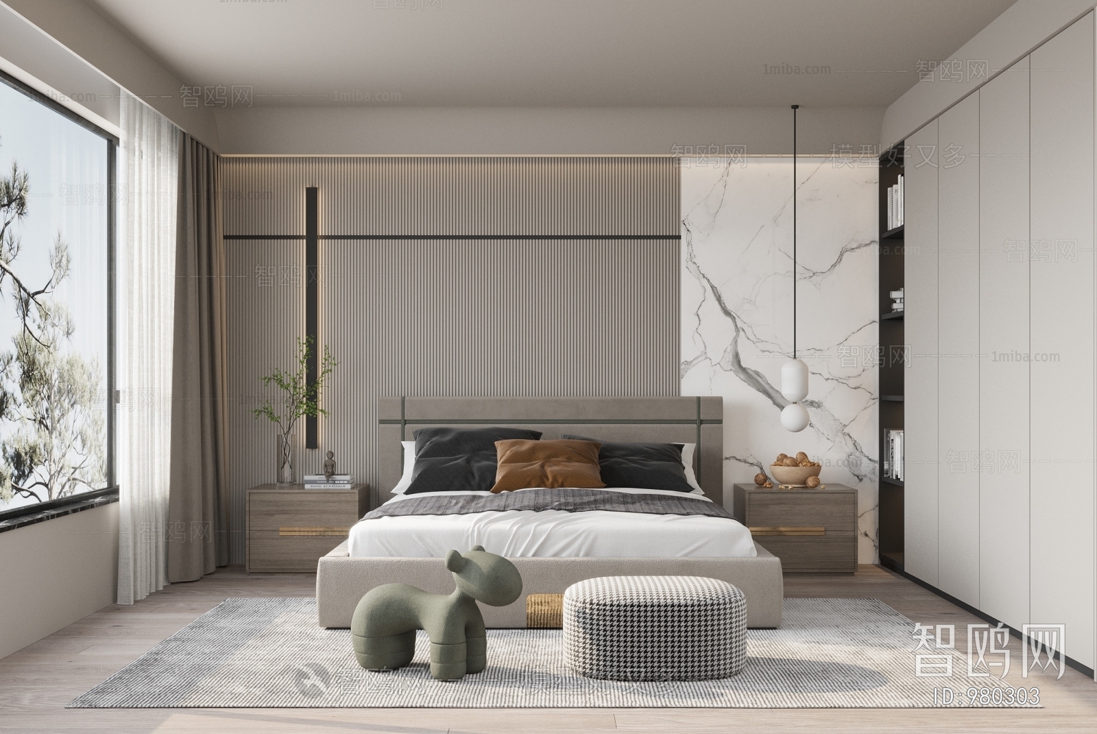 Nordic Style Bedroom