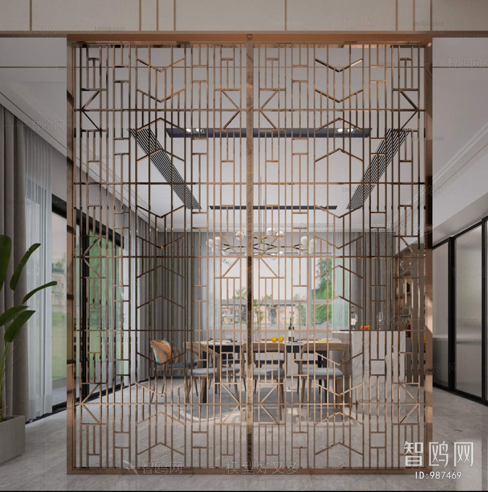 New Chinese Style Partition