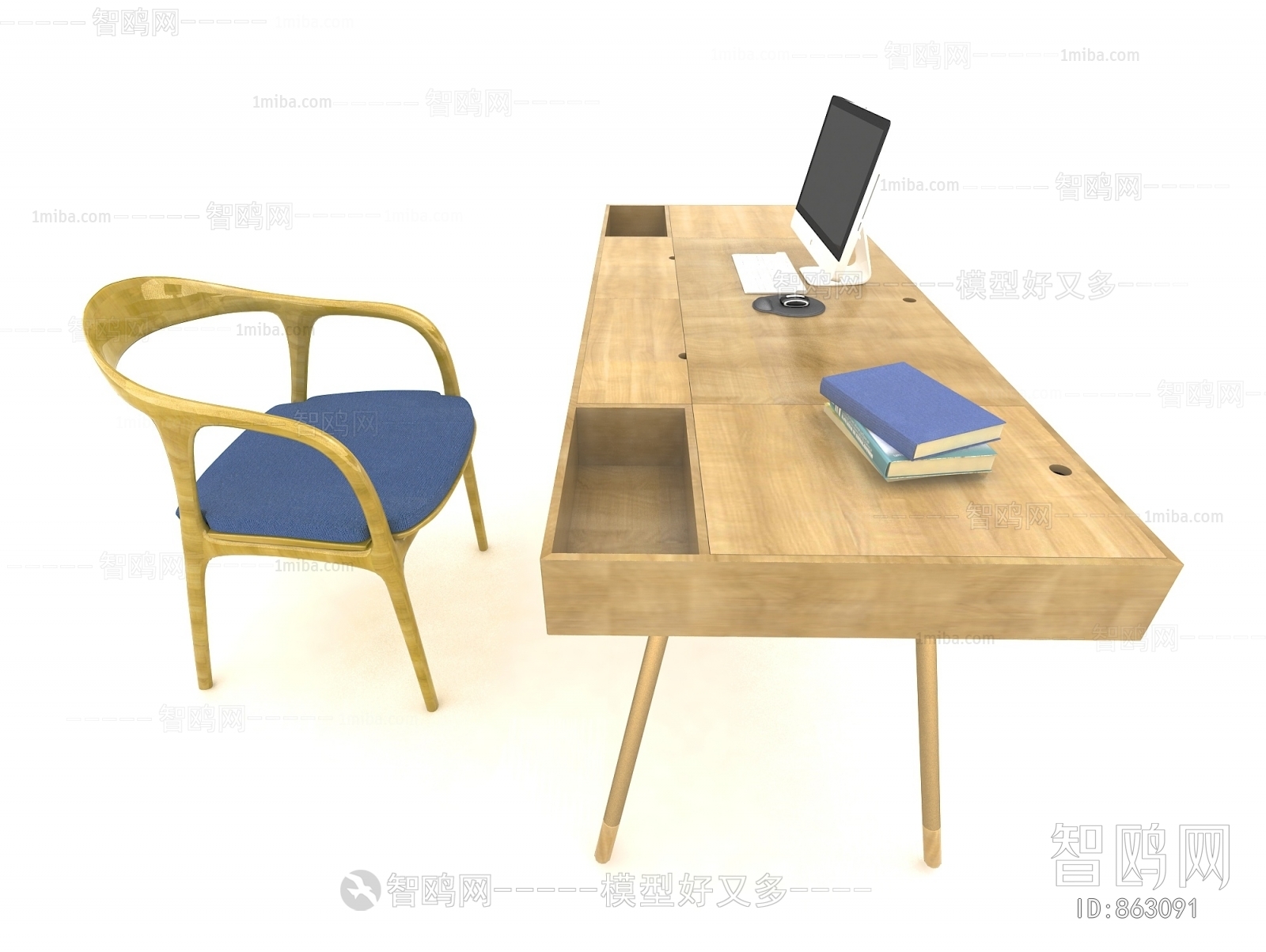 Modern Computer Desk And Chair