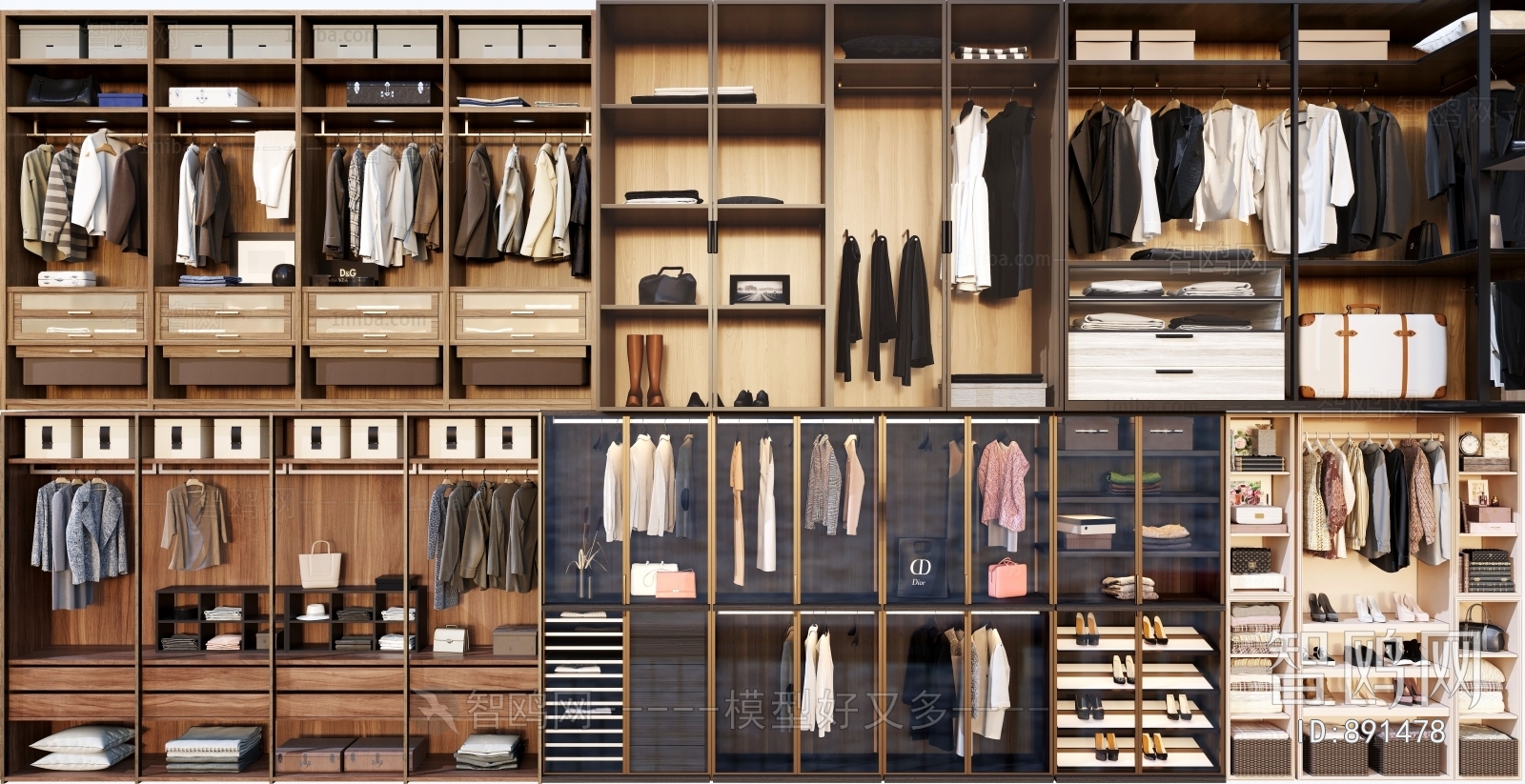 Modern The Wardrobe