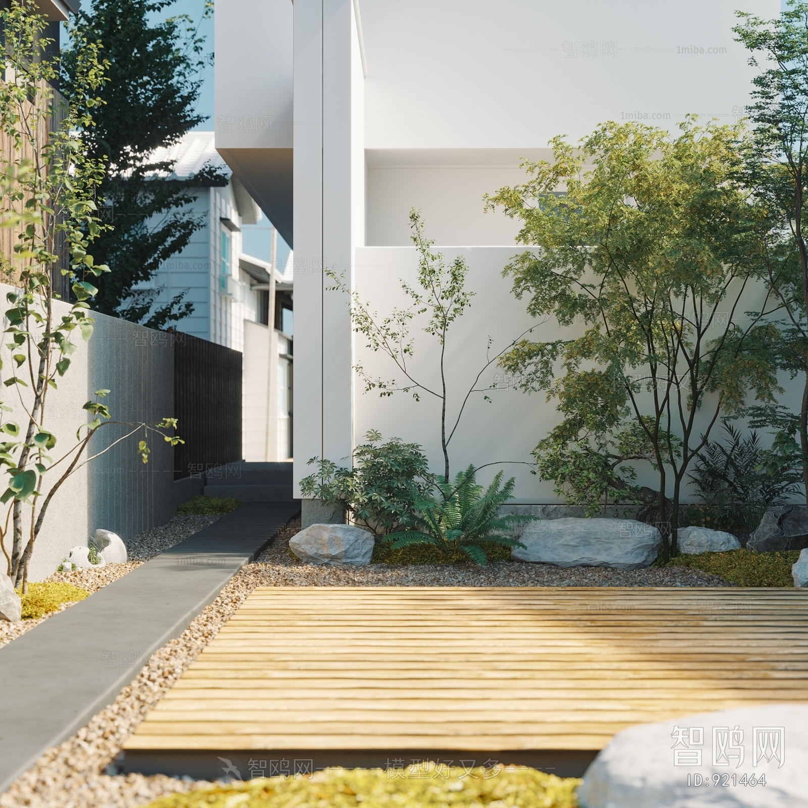 Modern Courtyard/landscape