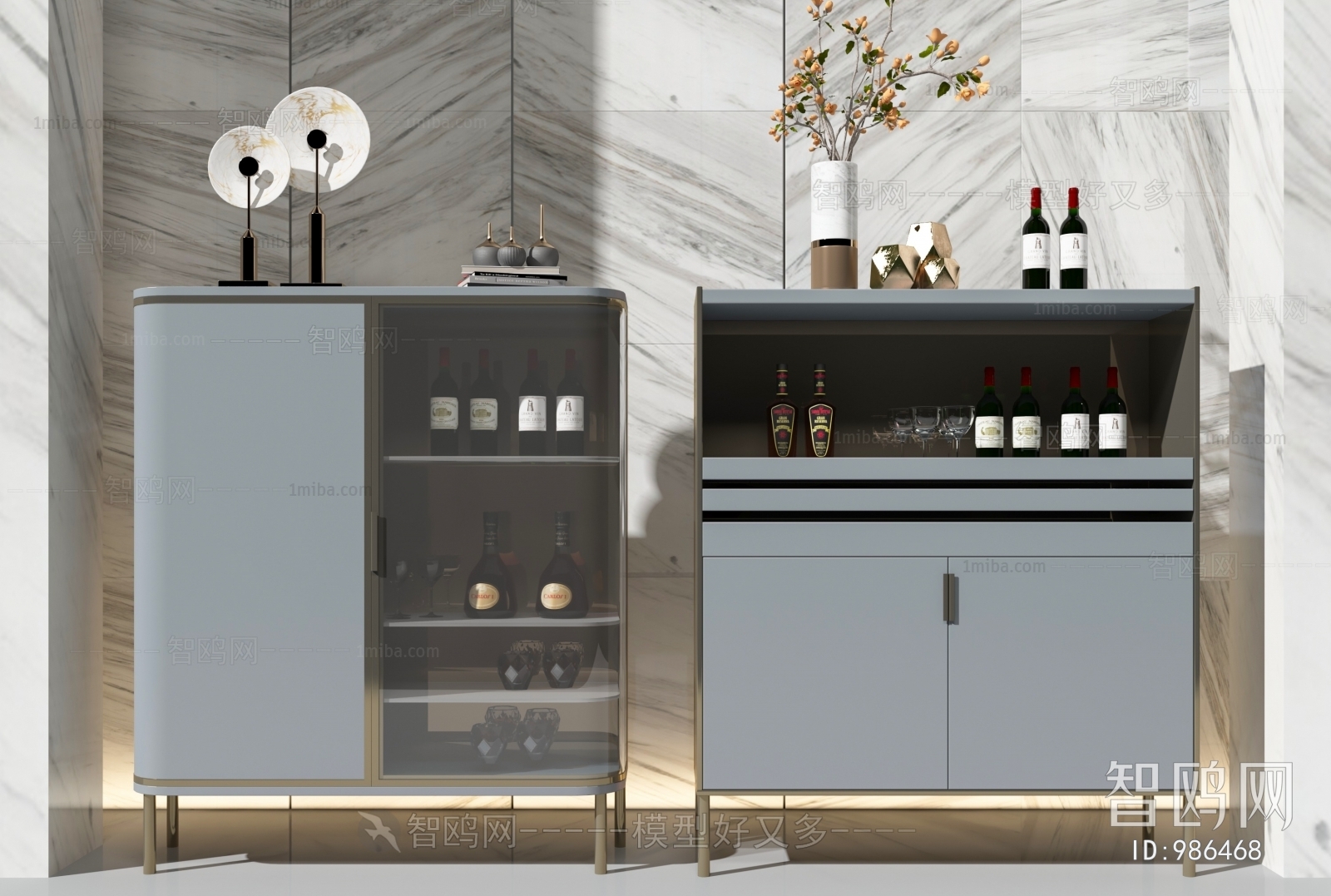 Modern Wine Cabinet