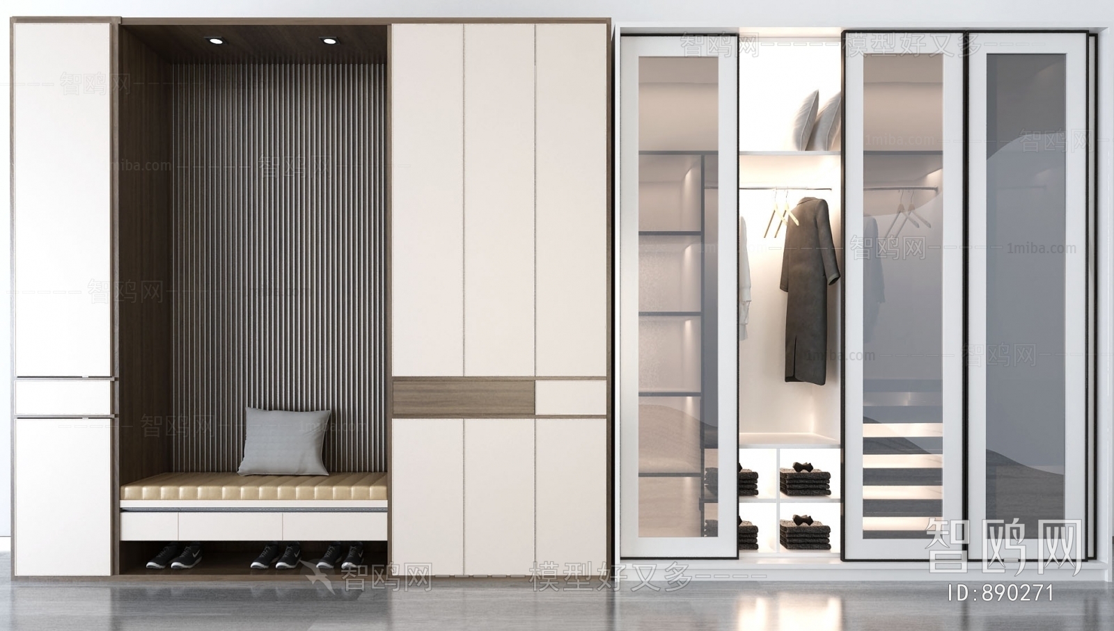 Modern The Wardrobe