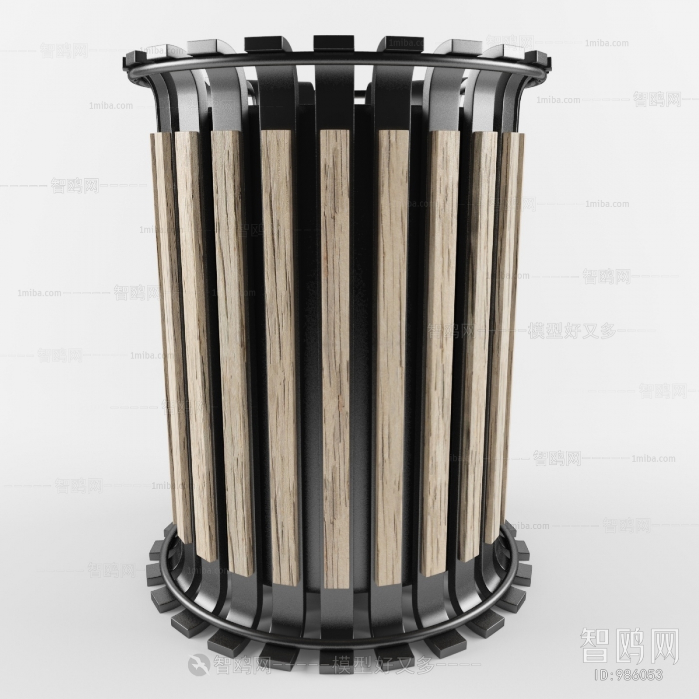 Modern Trash Can