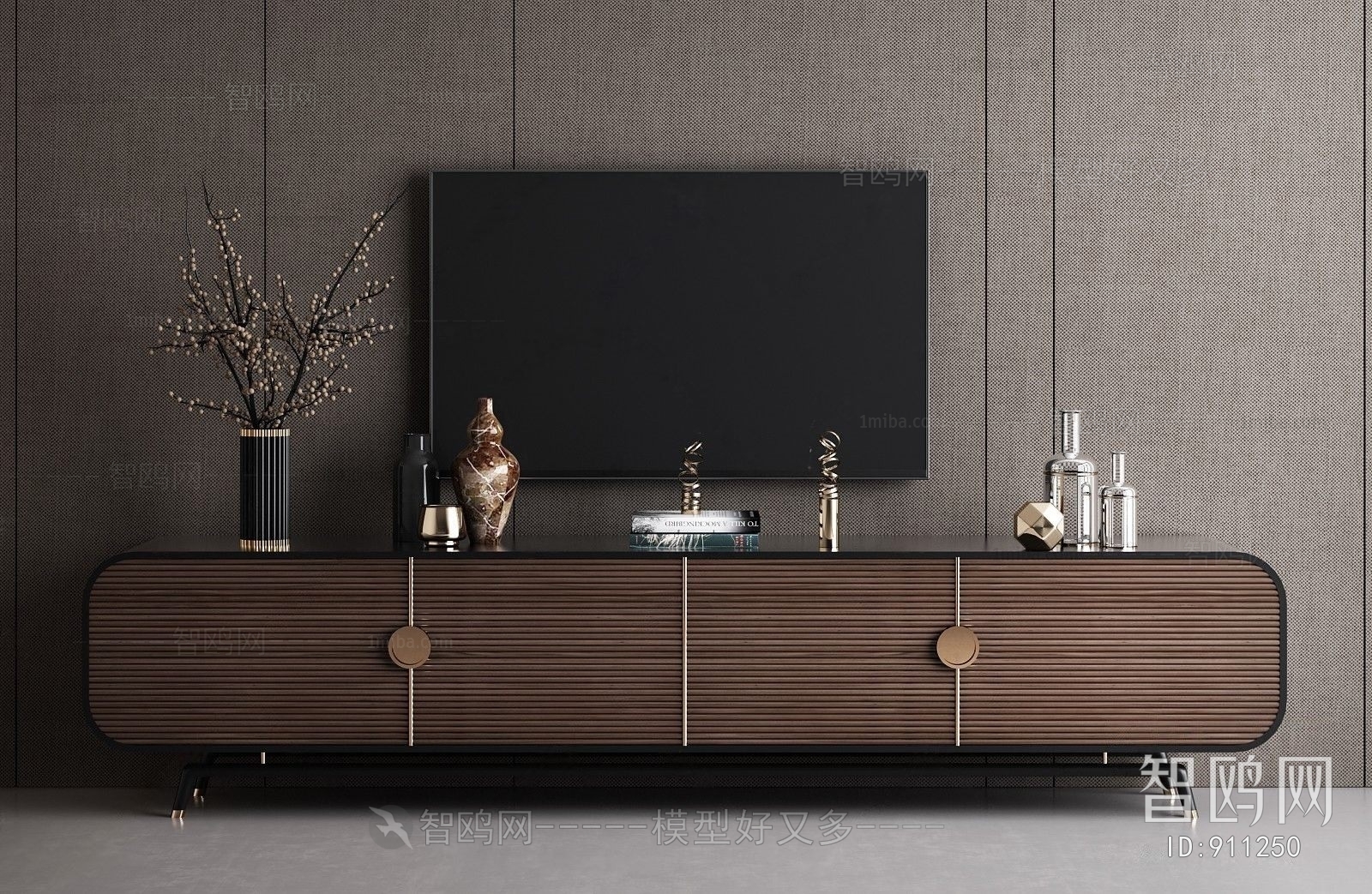 New Chinese Style TV Cabinet