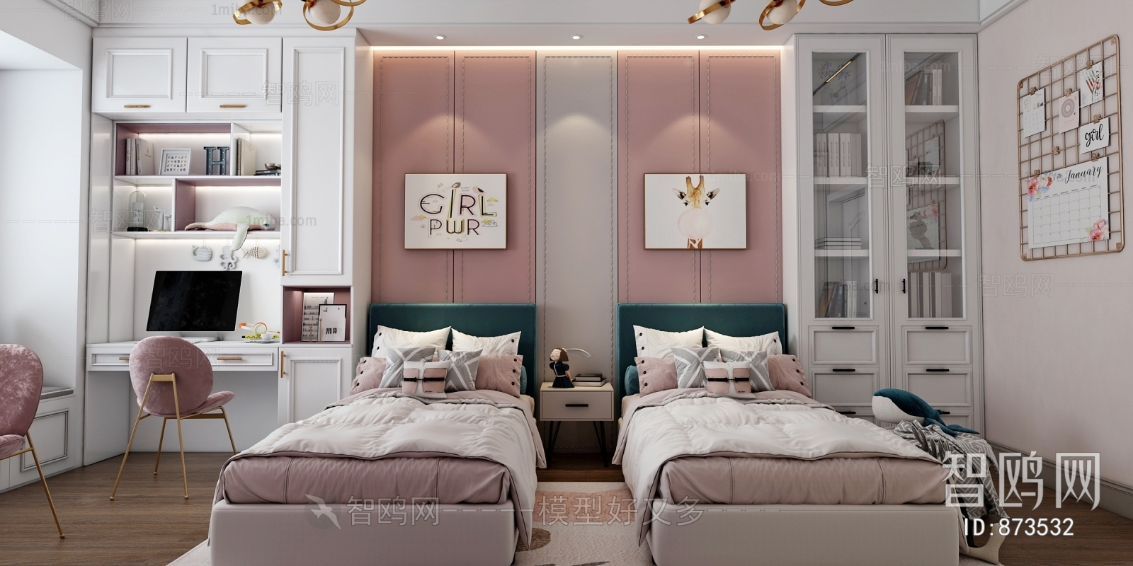 Modern Girl's Room Daughter's Room