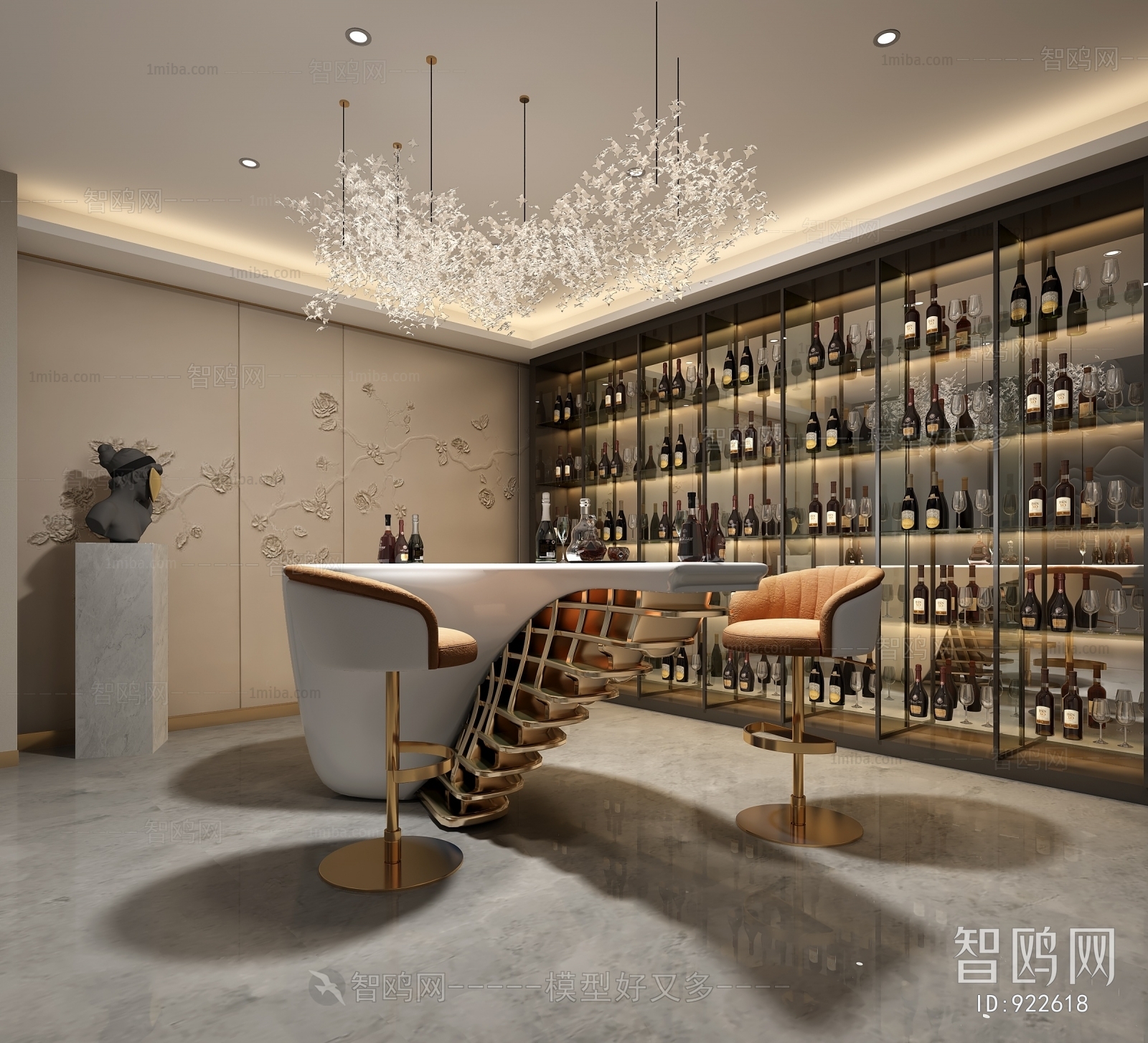 Modern Wine Cellar/Wine Tasting Room