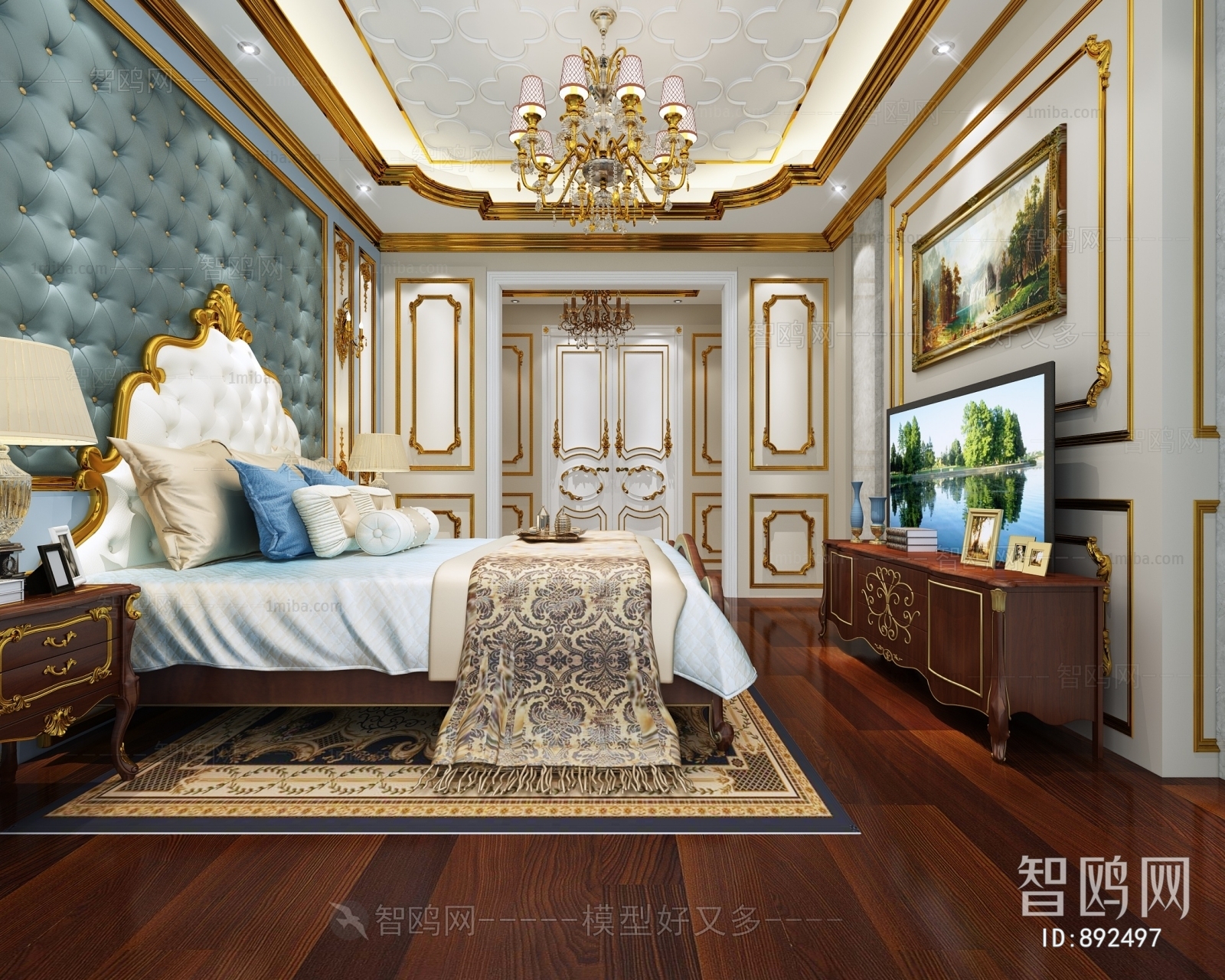 European Style Bedroom