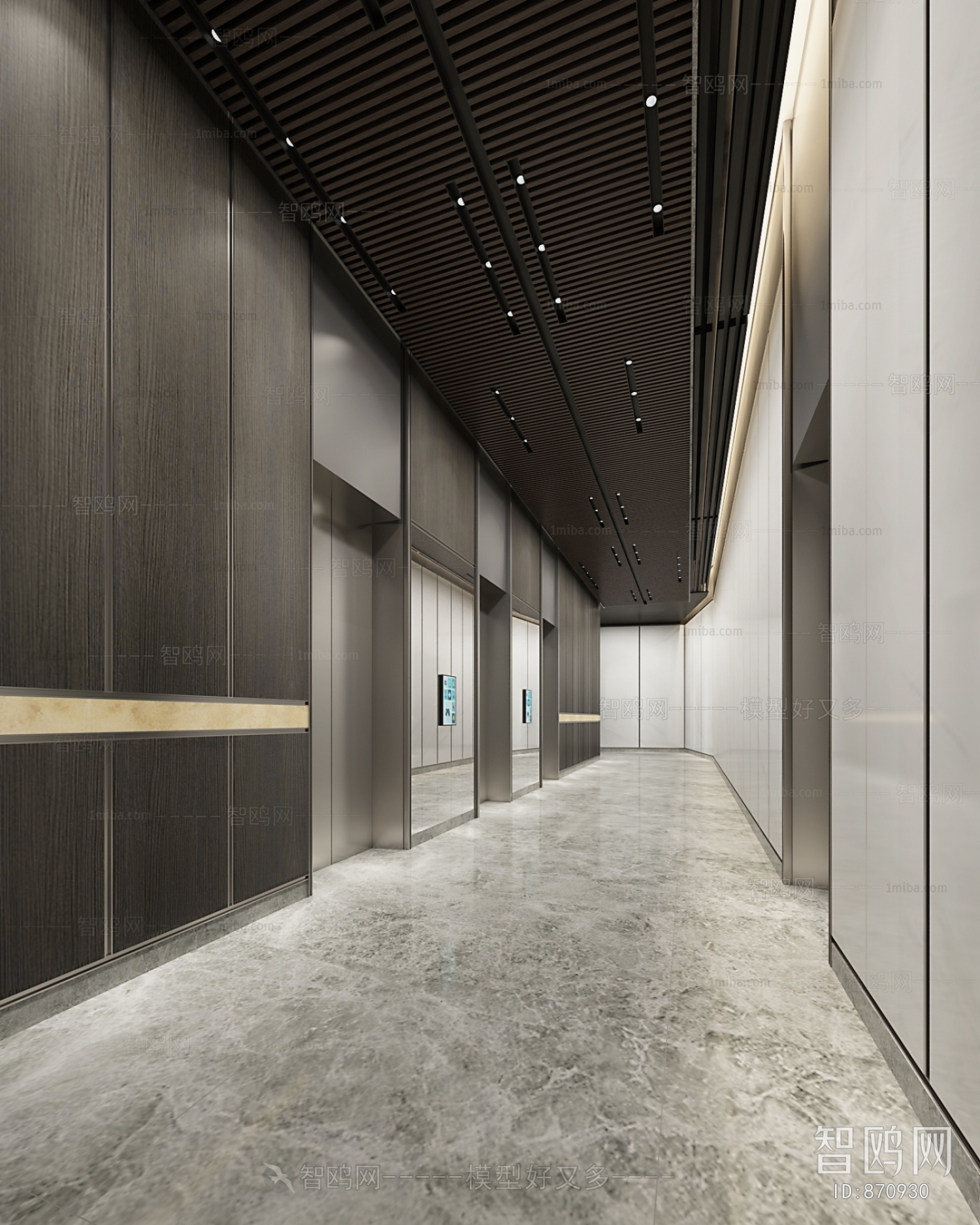 Industrial Style Corridor/elevator Hall