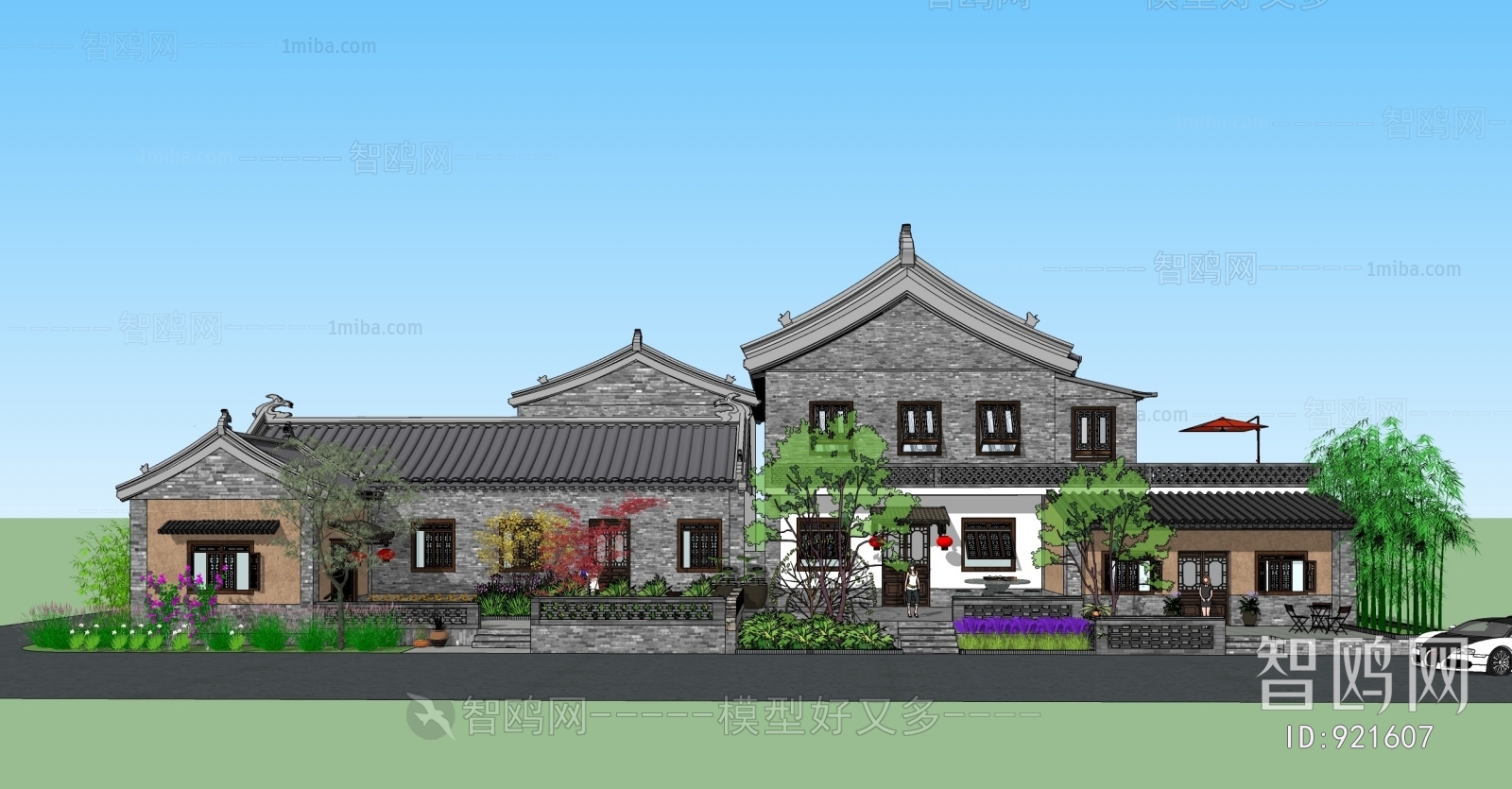 Chinese Style Building Appearance