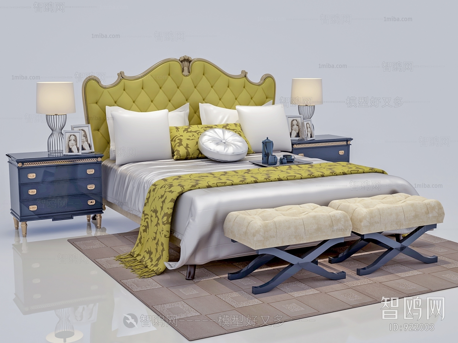 European Style Double Bed