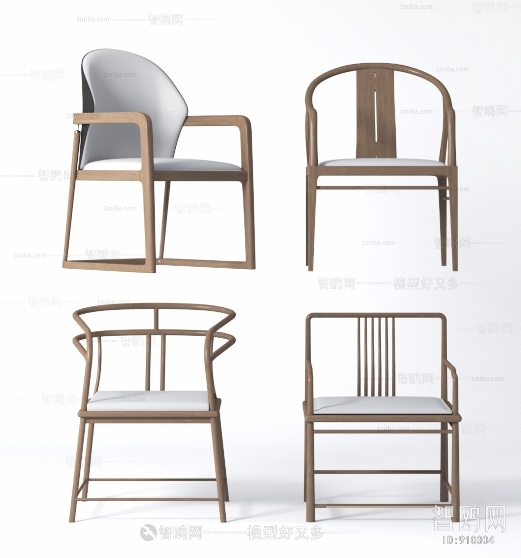 New Chinese Style Single Chair