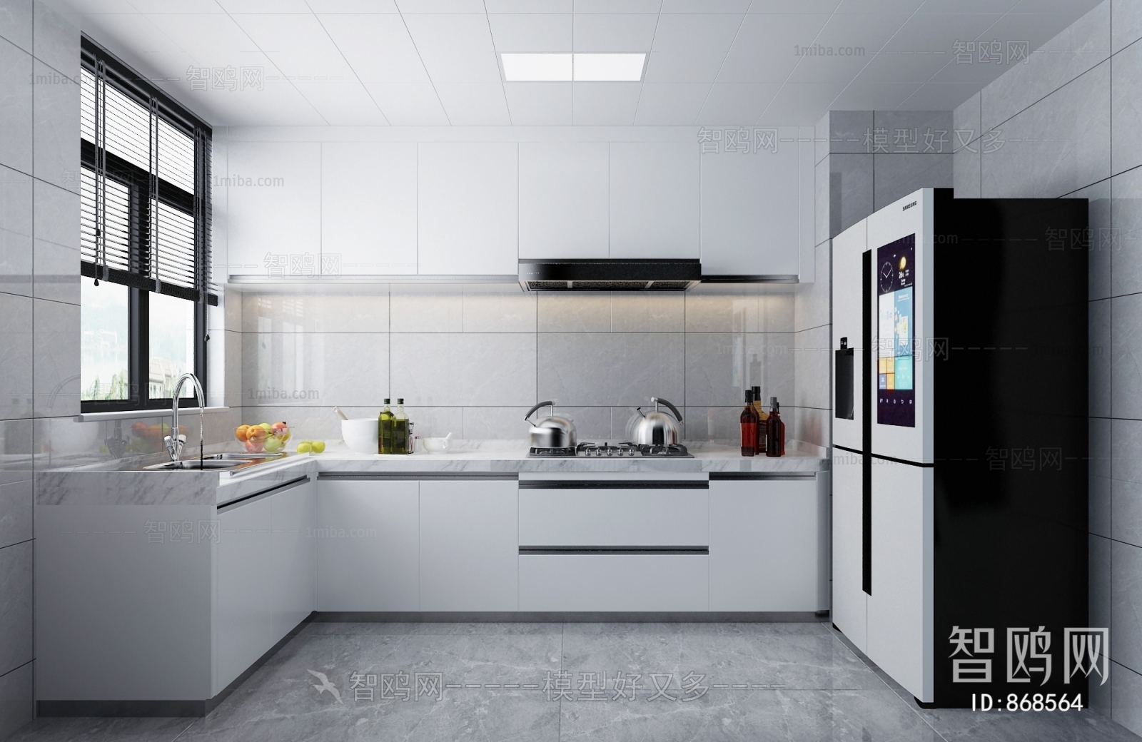 Modern The Kitchen