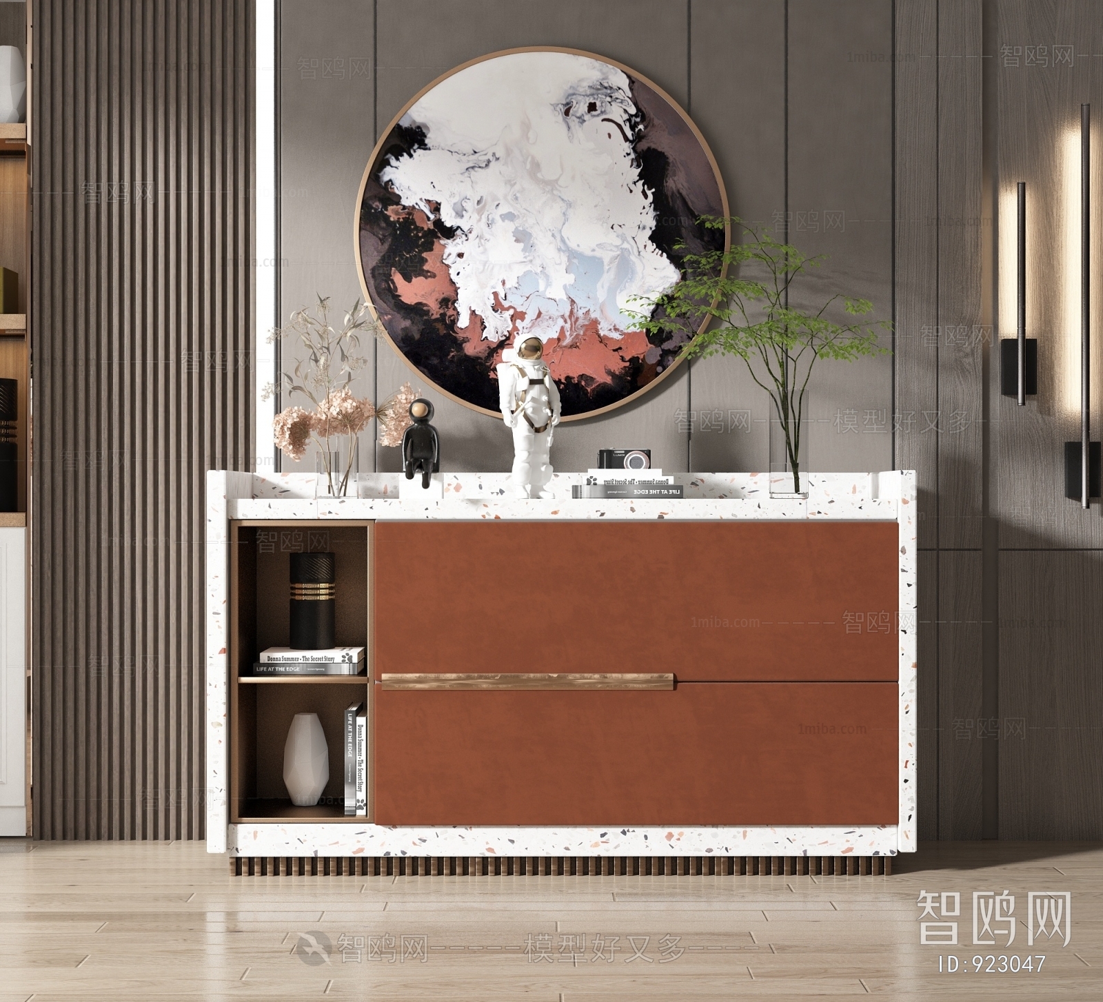 Modern Side Cabinet/Entrance Cabinet