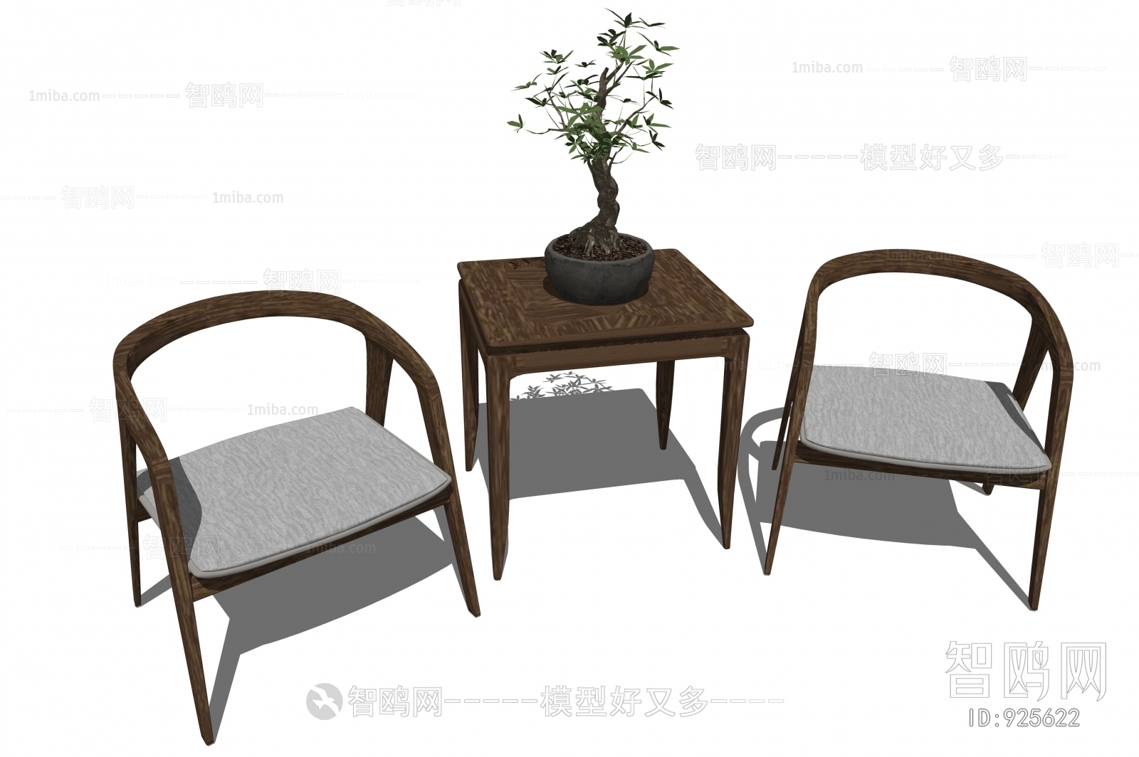 New Chinese Style Lounge Chair