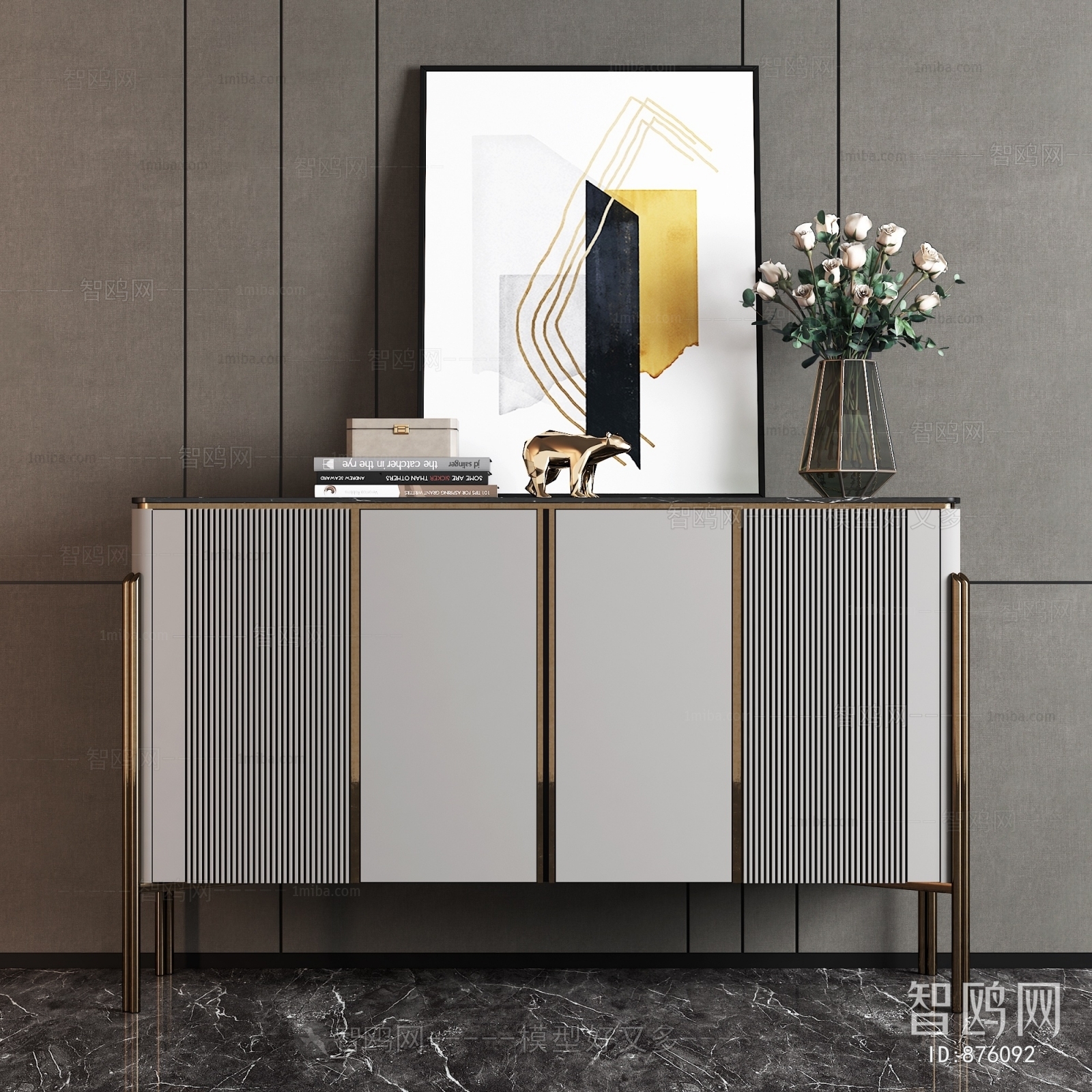 Modern Side Cabinet/Entrance Cabinet