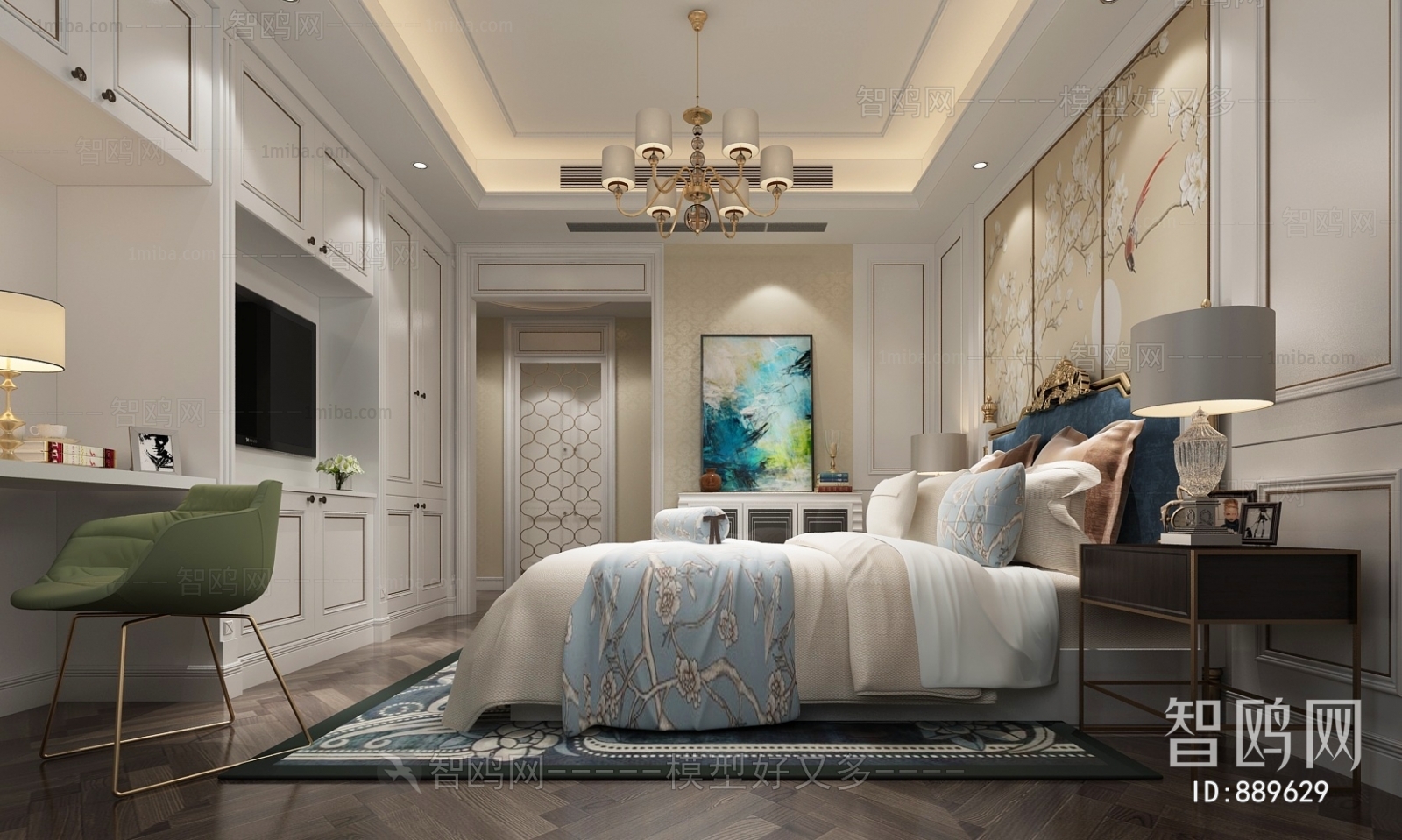 European Style Bedroom