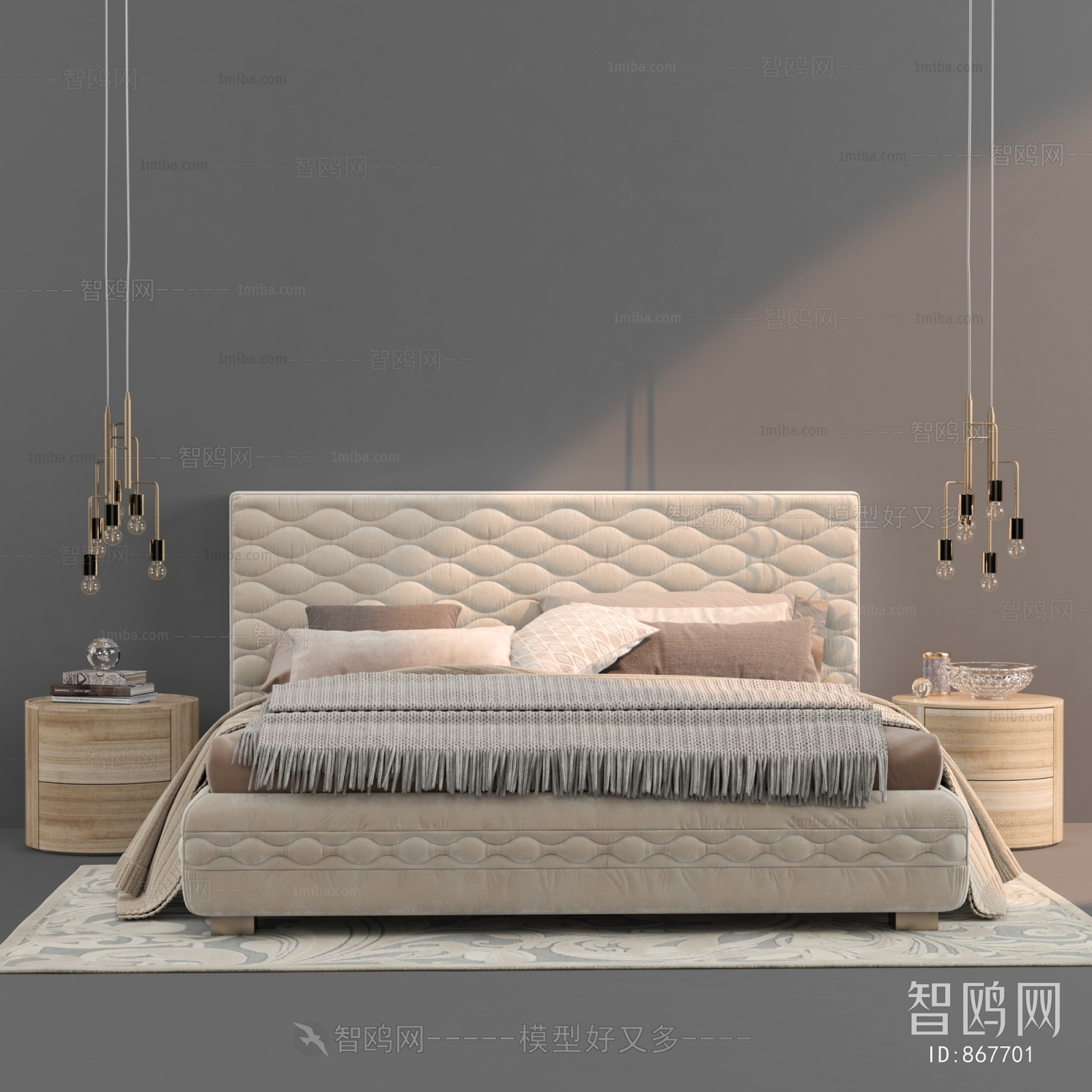 Modern Double Bed