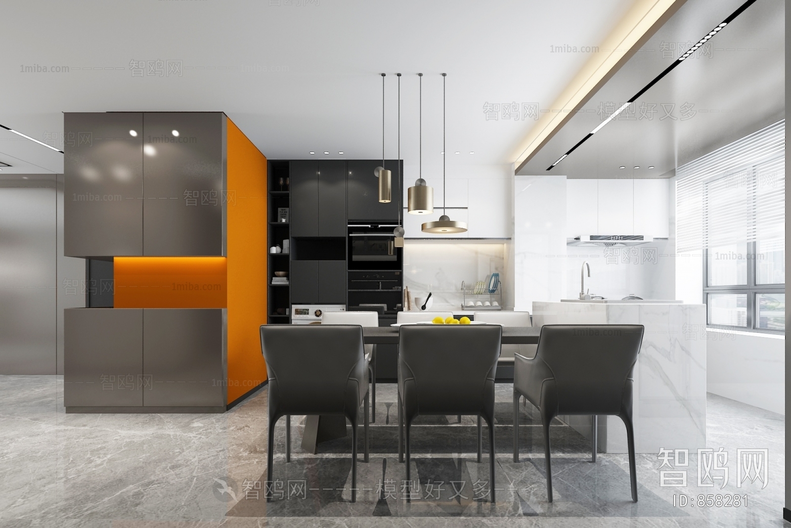 Modern Open Kitchen