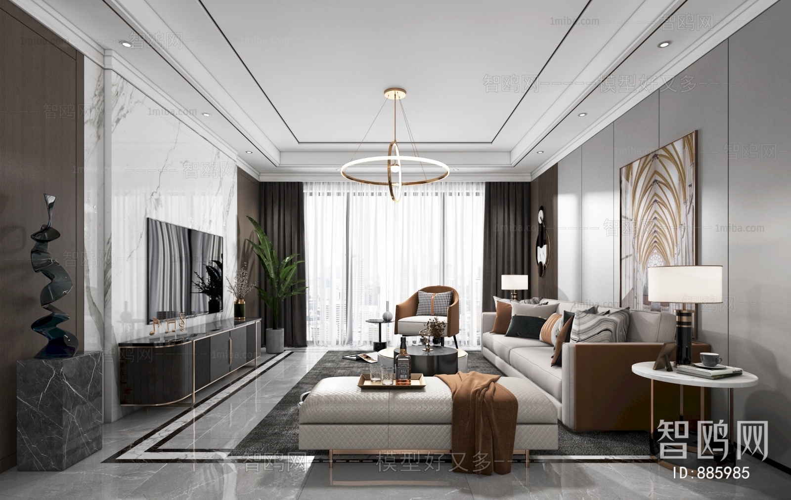 Modern A Living Room