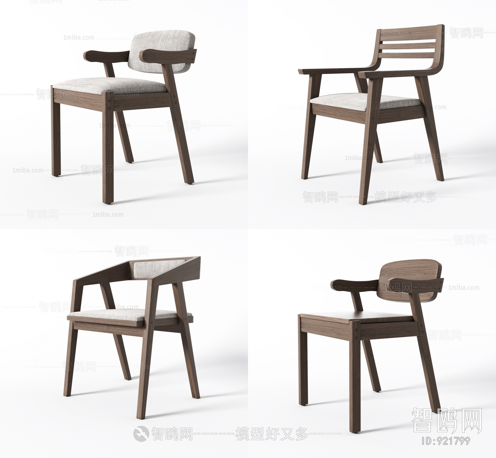 Nordic Style Single Chair