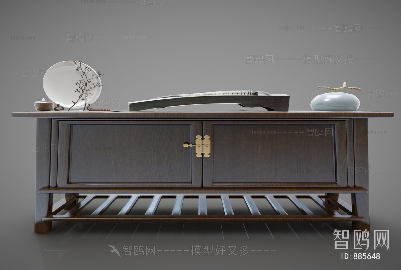 New Chinese Style TV Cabinet