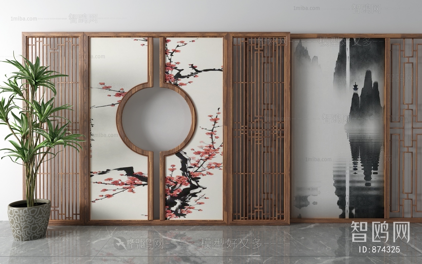 New Chinese Style Partition