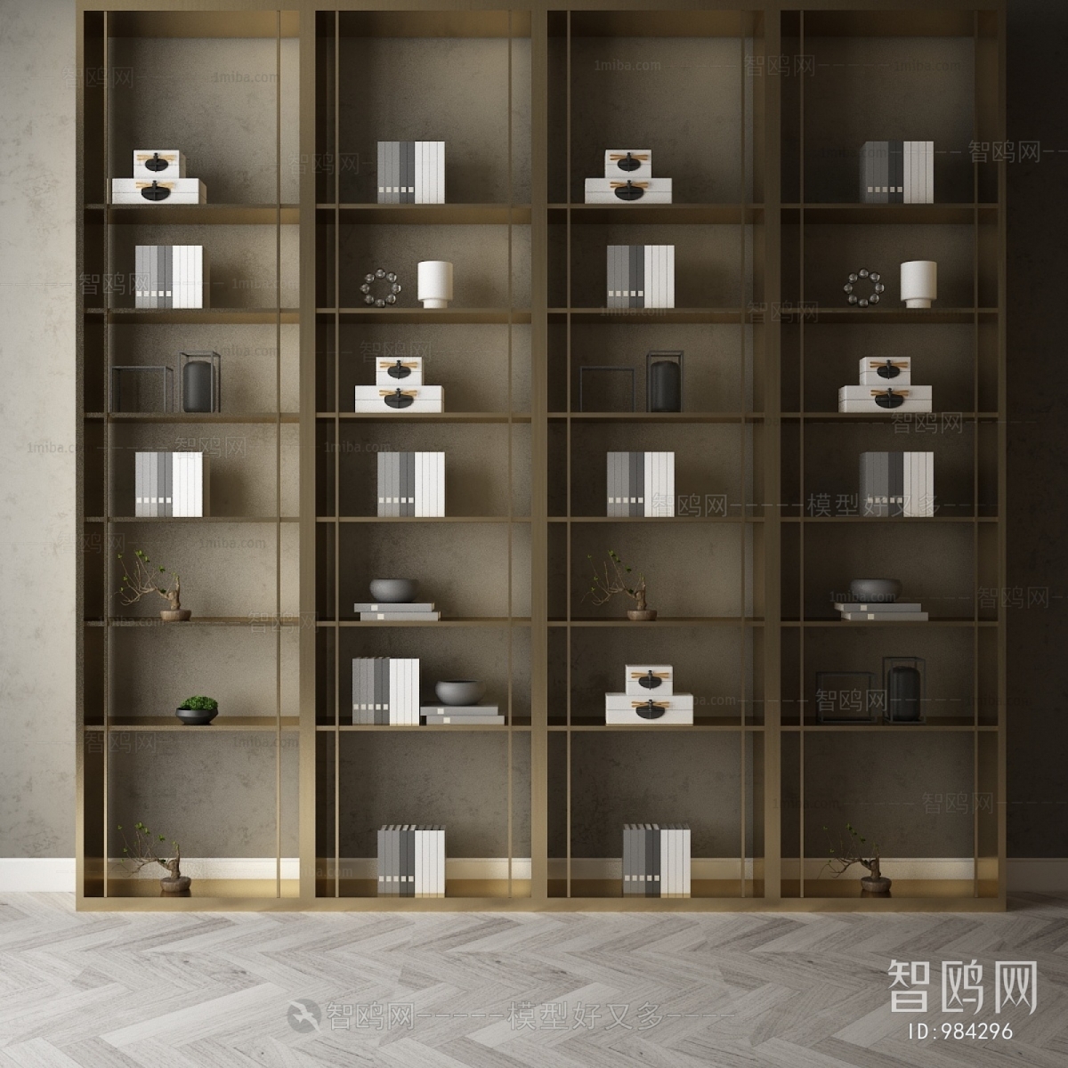 New Chinese Style Decorative Cabinet