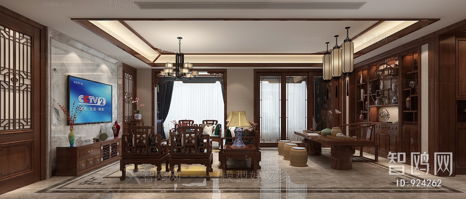 Chinese Style A Living Room