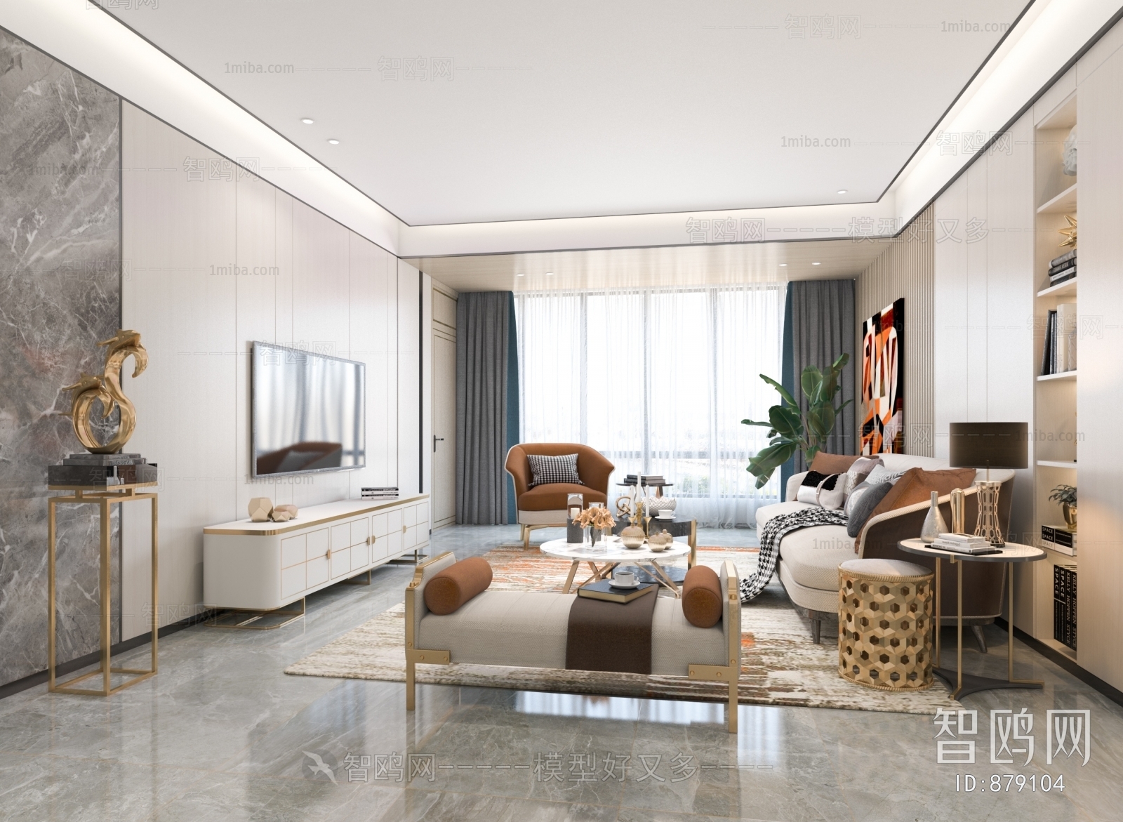 Modern A Living Room