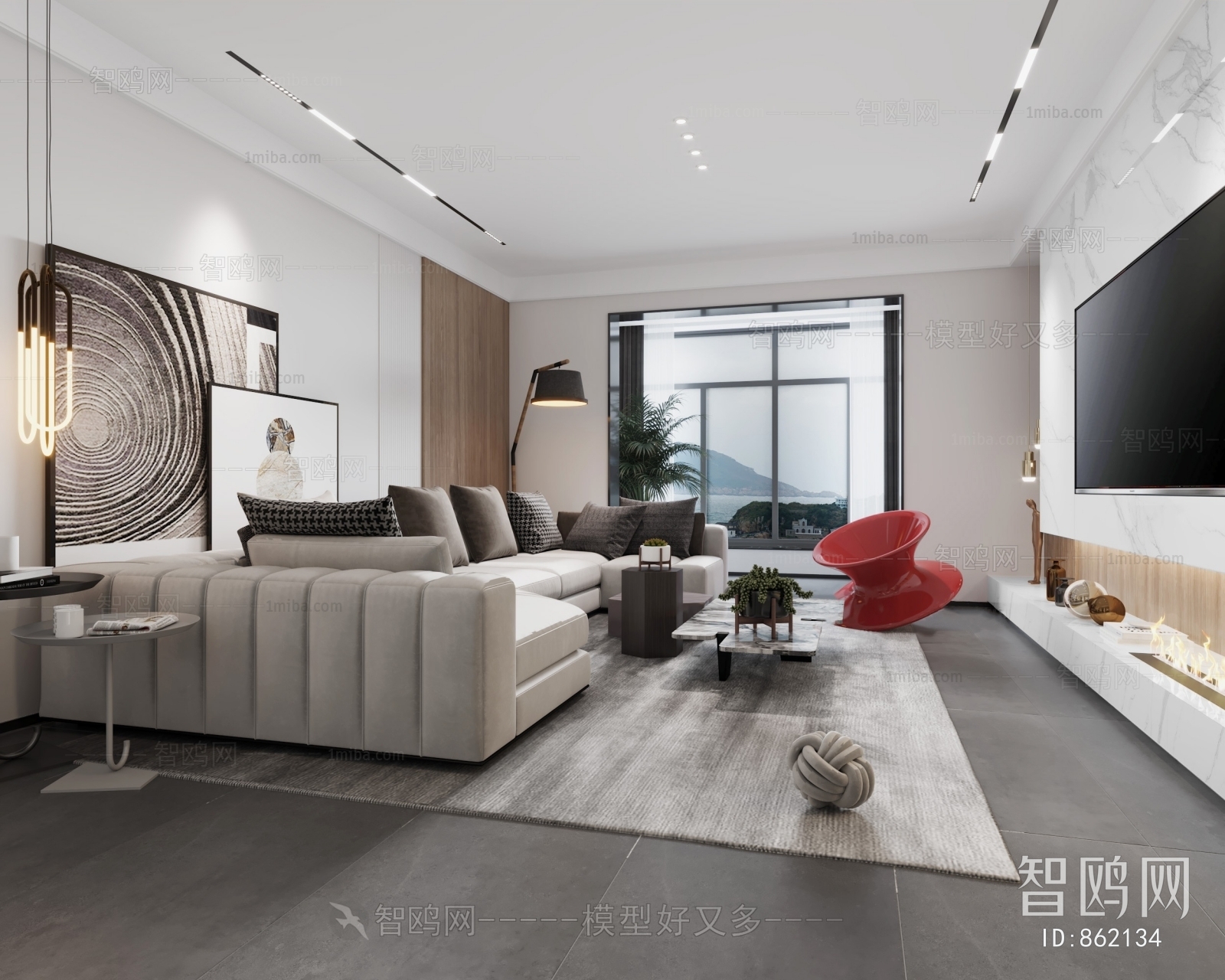 Modern A Living Room