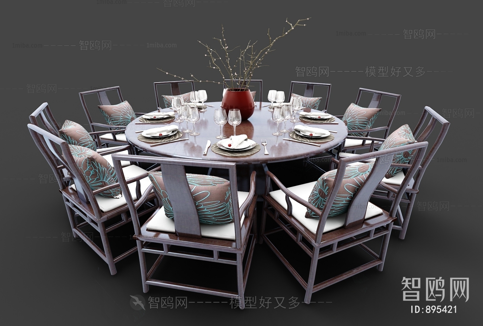 New Chinese Style Dining Table And Chairs