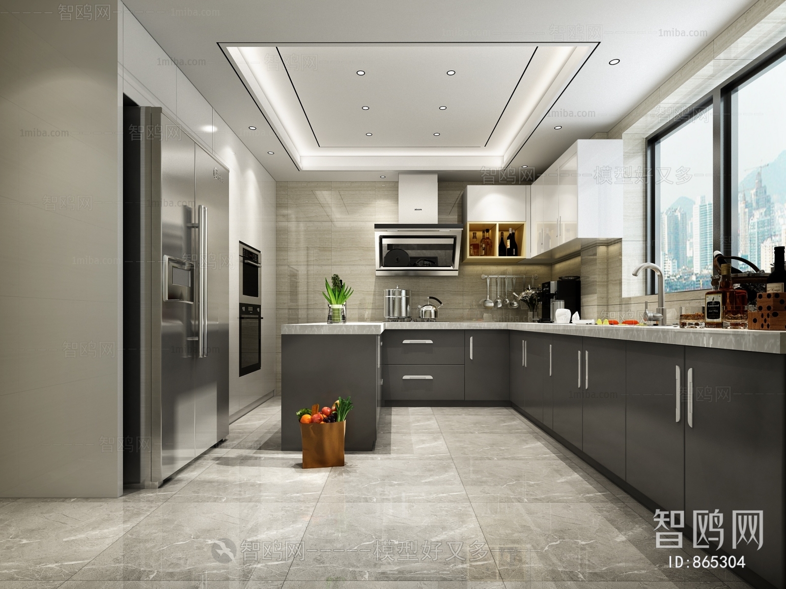 Modern The Kitchen