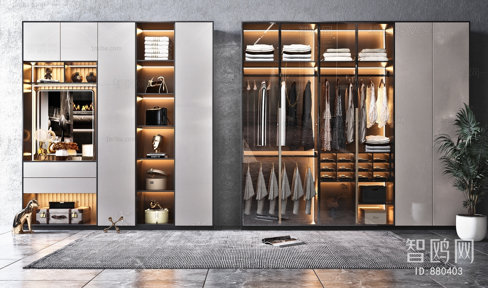 Modern The Wardrobe