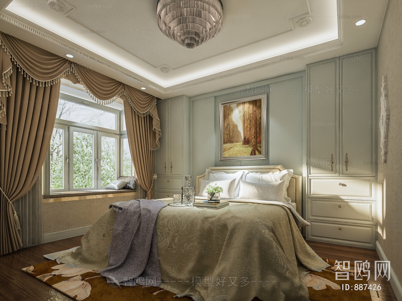 European Style Bedroom