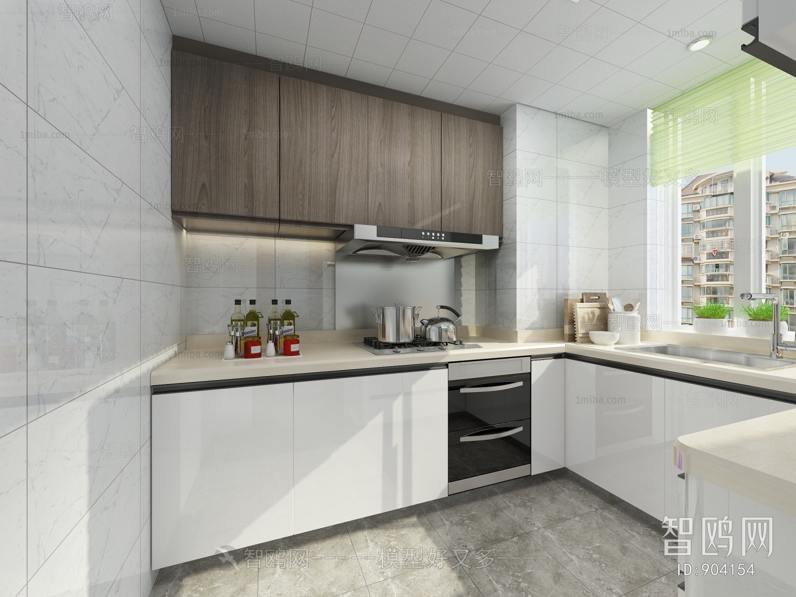 Modern The Kitchen