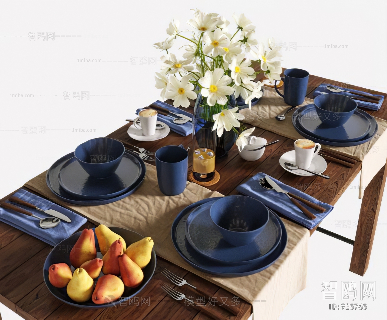 Nordic Style Cutlery/tea Set