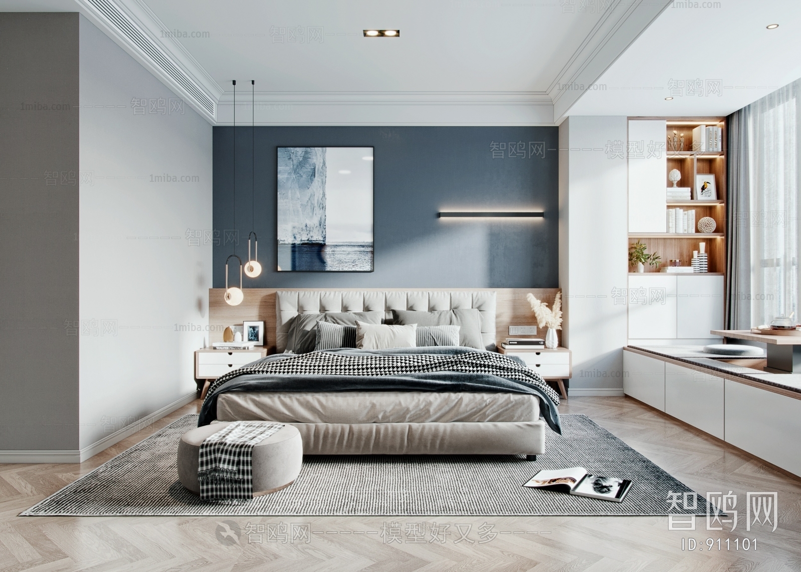 Nordic Style Bedroom