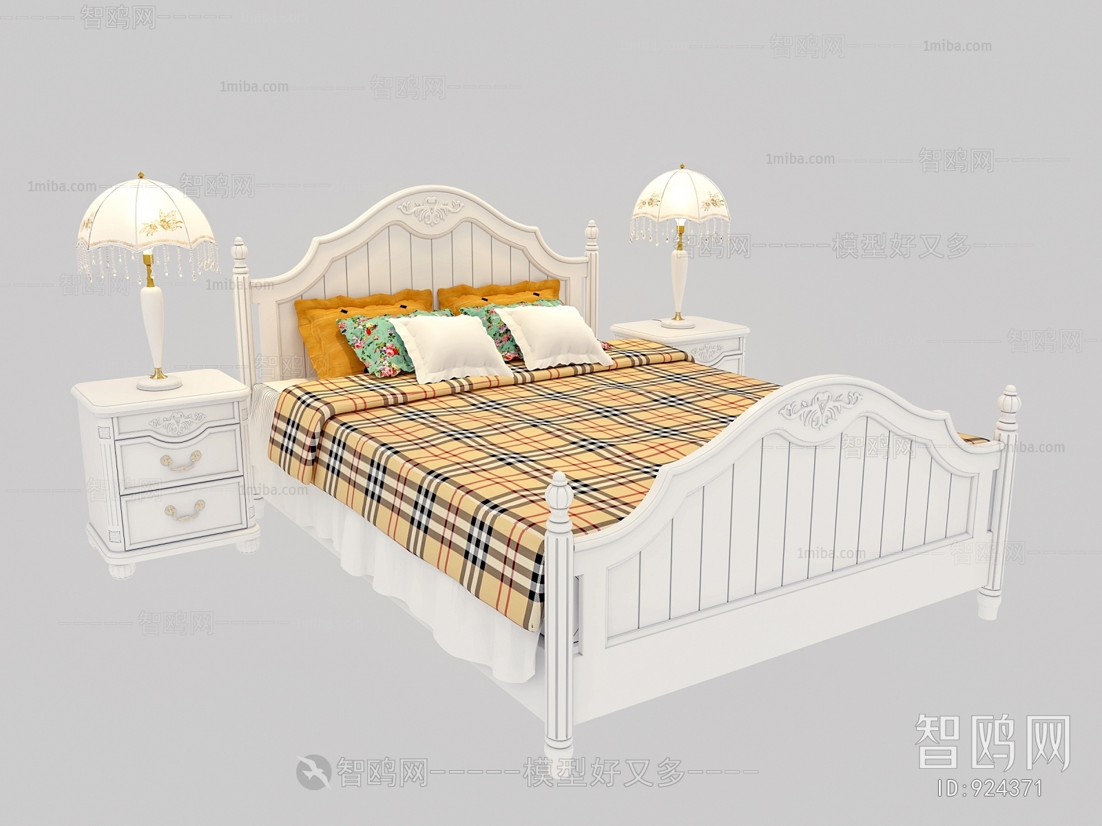 American Style Double Bed