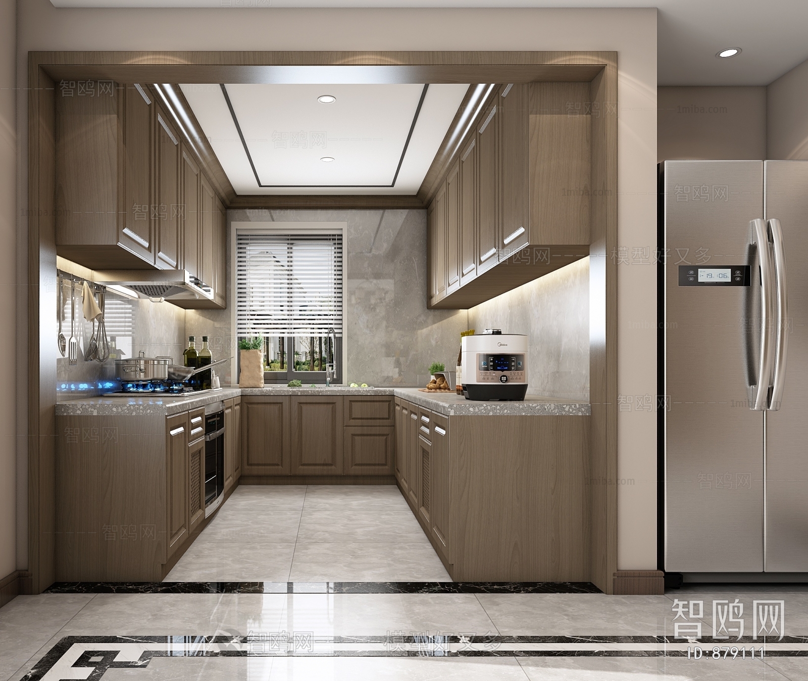 New Chinese Style The Kitchen