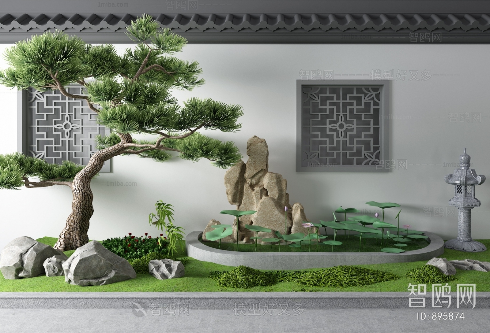 New Chinese Style Garden