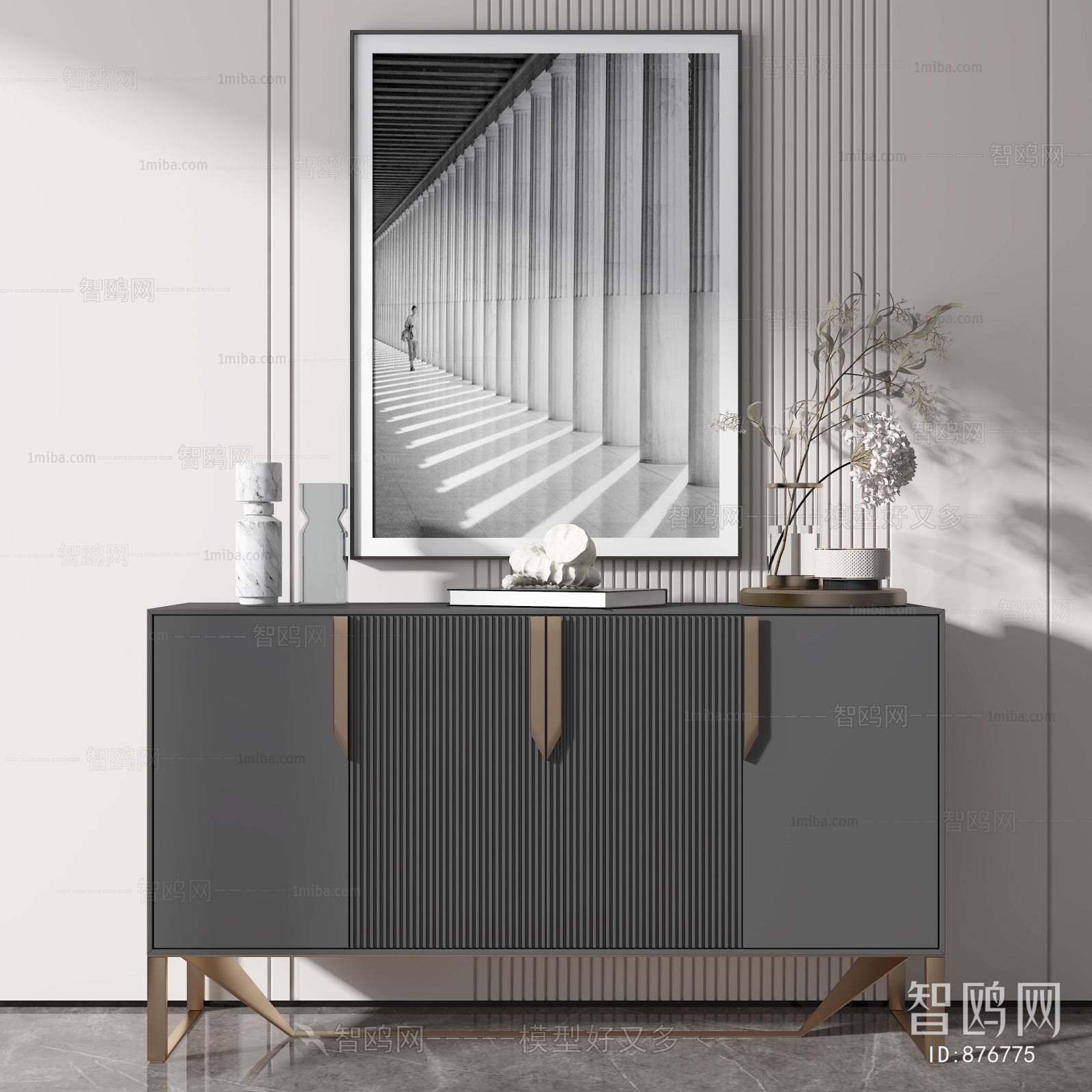 Modern Side Cabinet/Entrance Cabinet